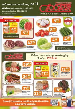 Gazetka promocyjna Społem  ważna od 21.05.2026