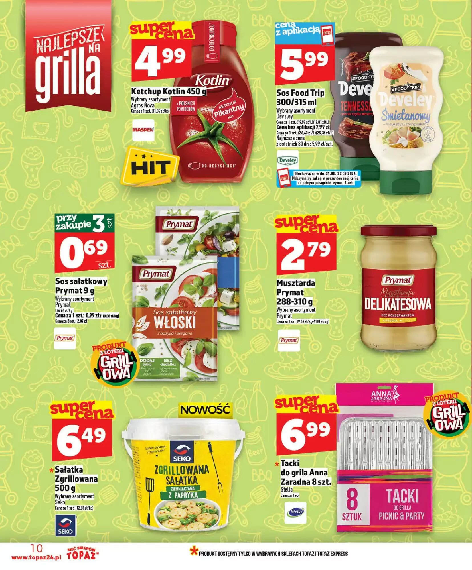 Gazetka promocyjna Topaz  ważna od 21.05.2026 - Strona 10.