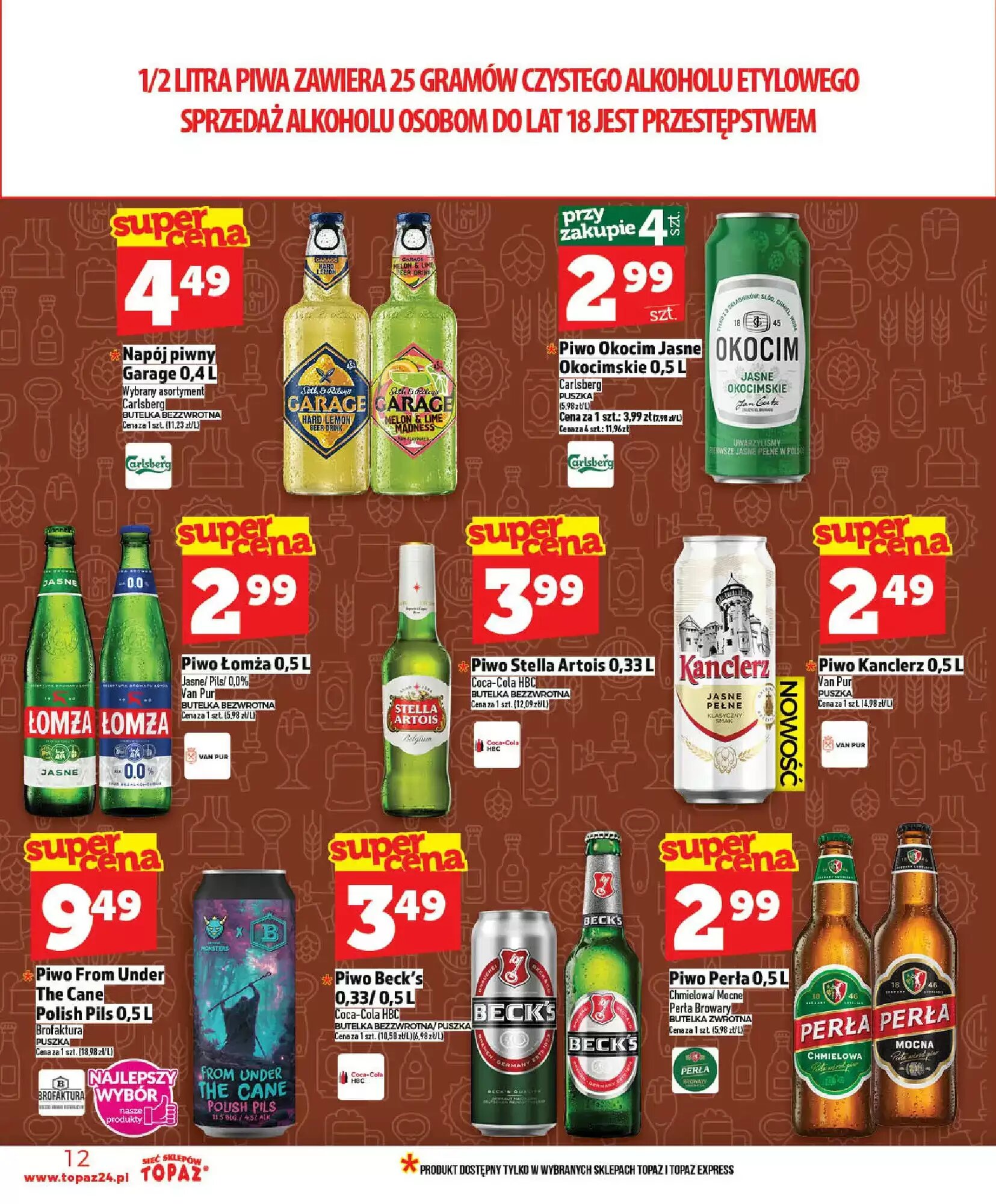 Gazetka promocyjna Topaz  ważna od 21.05.2026 - Strona 12.