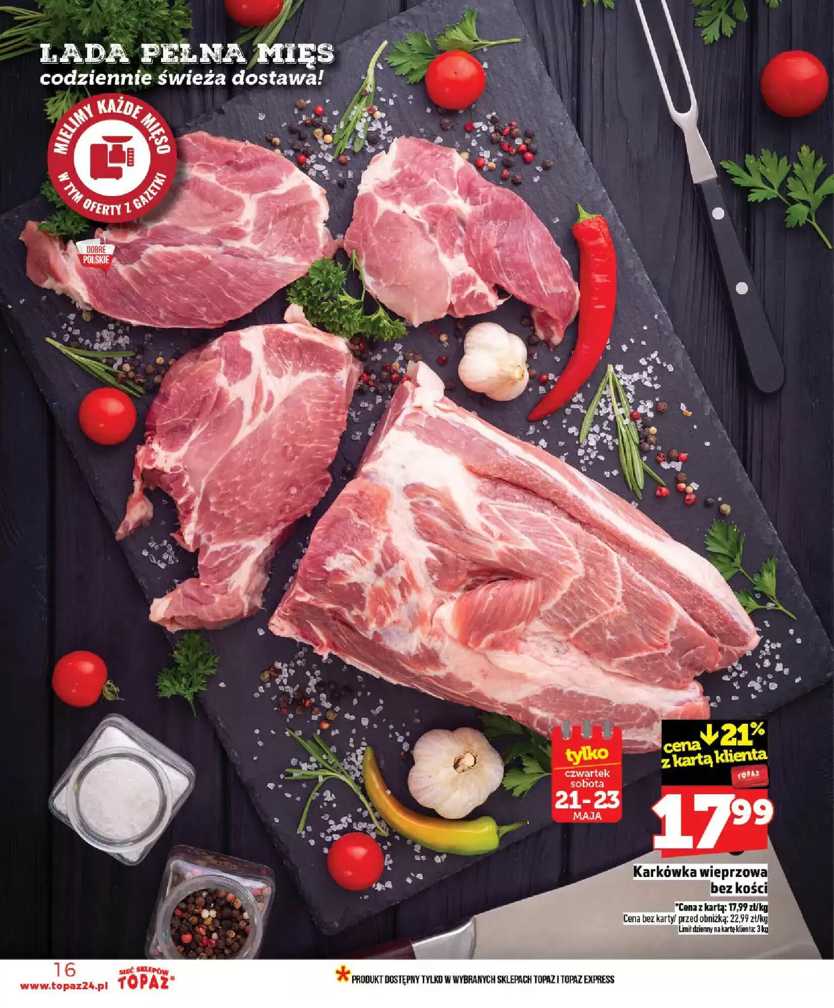 Gazetka promocyjna Topaz  ważna od 21.05.2026 - Strona 16.