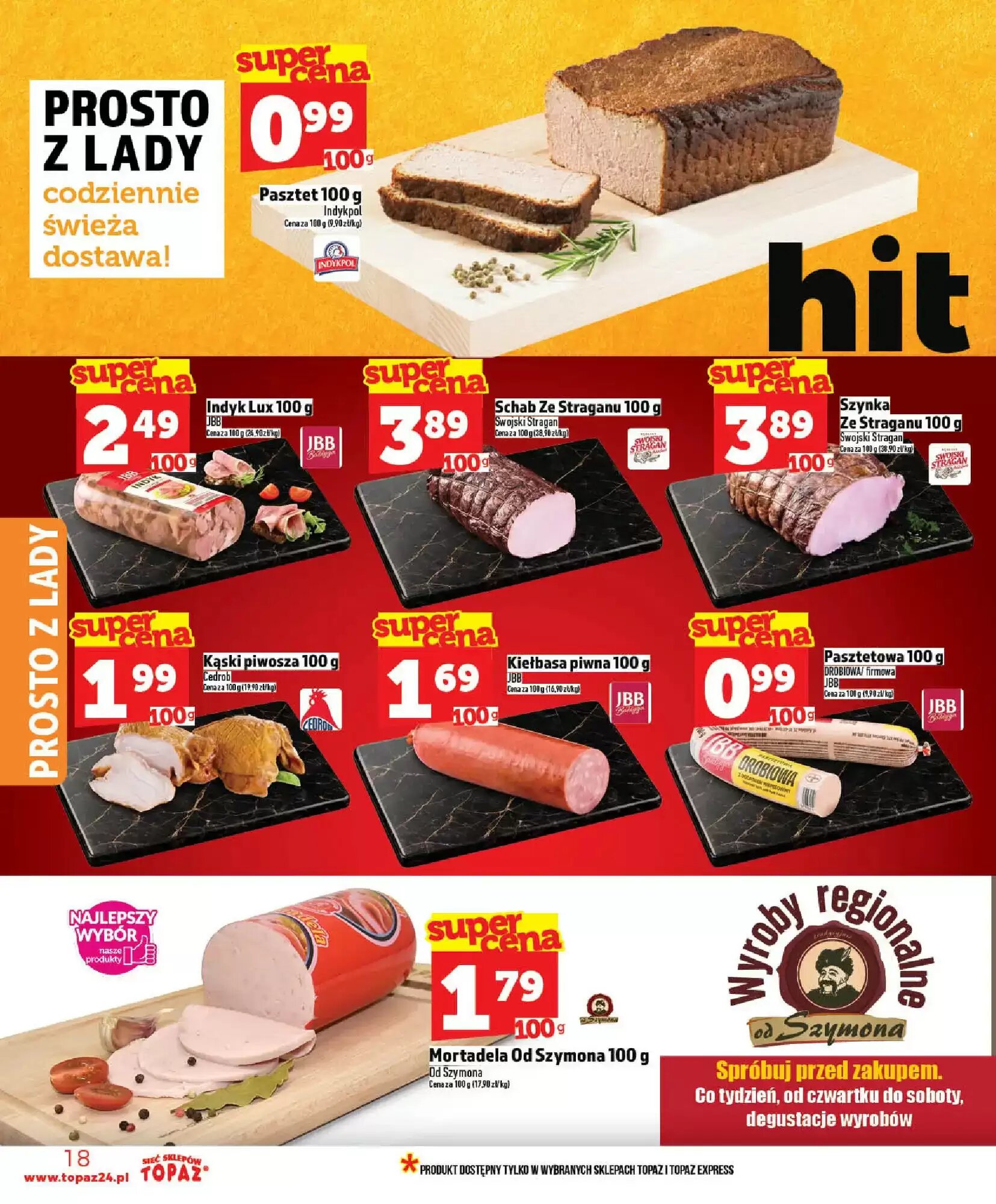 Gazetka promocyjna Topaz  ważna od 21.05.2026 - Strona 18.