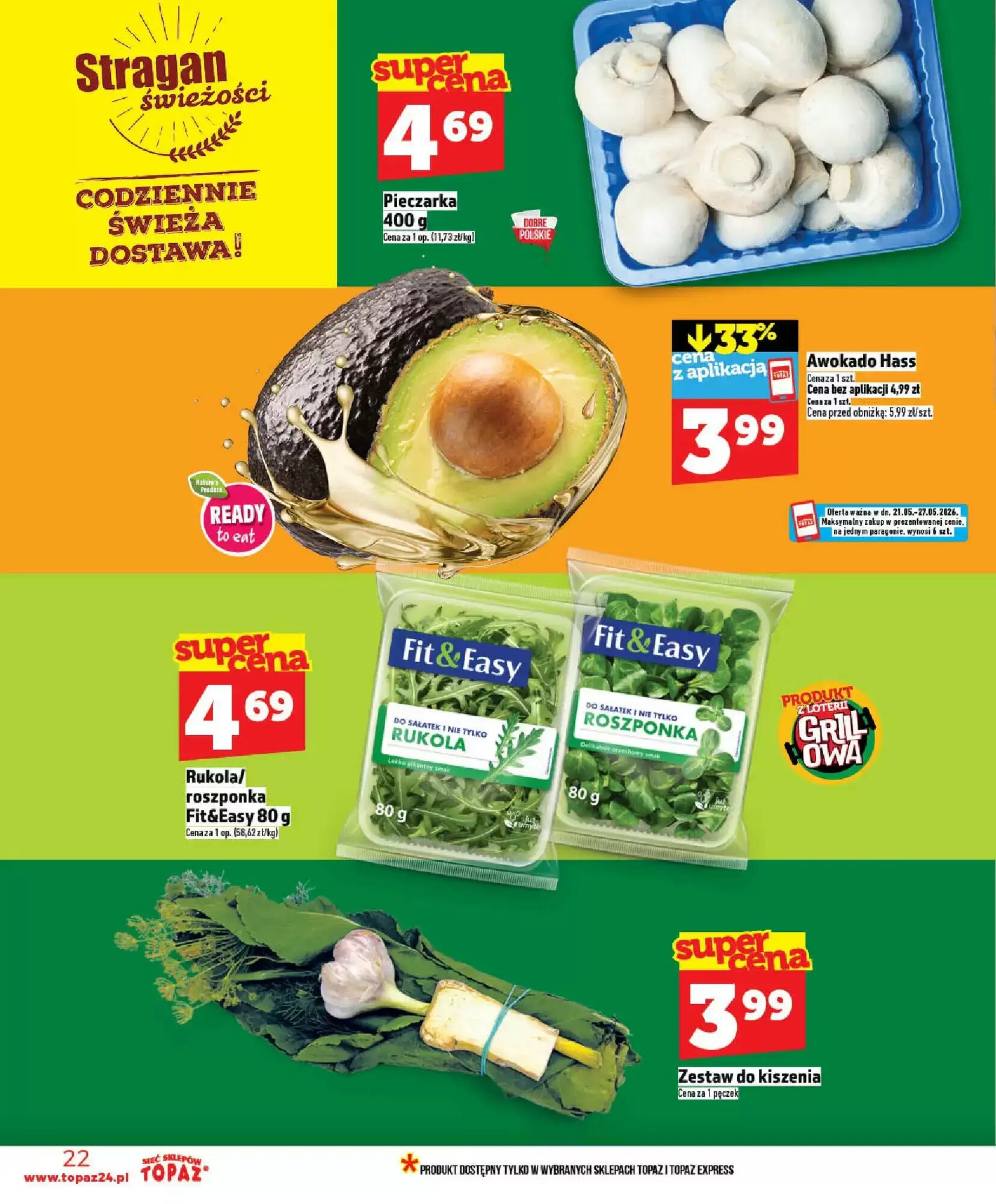 Gazetka promocyjna Topaz  ważna od 21.05.2026 - Strona 22.