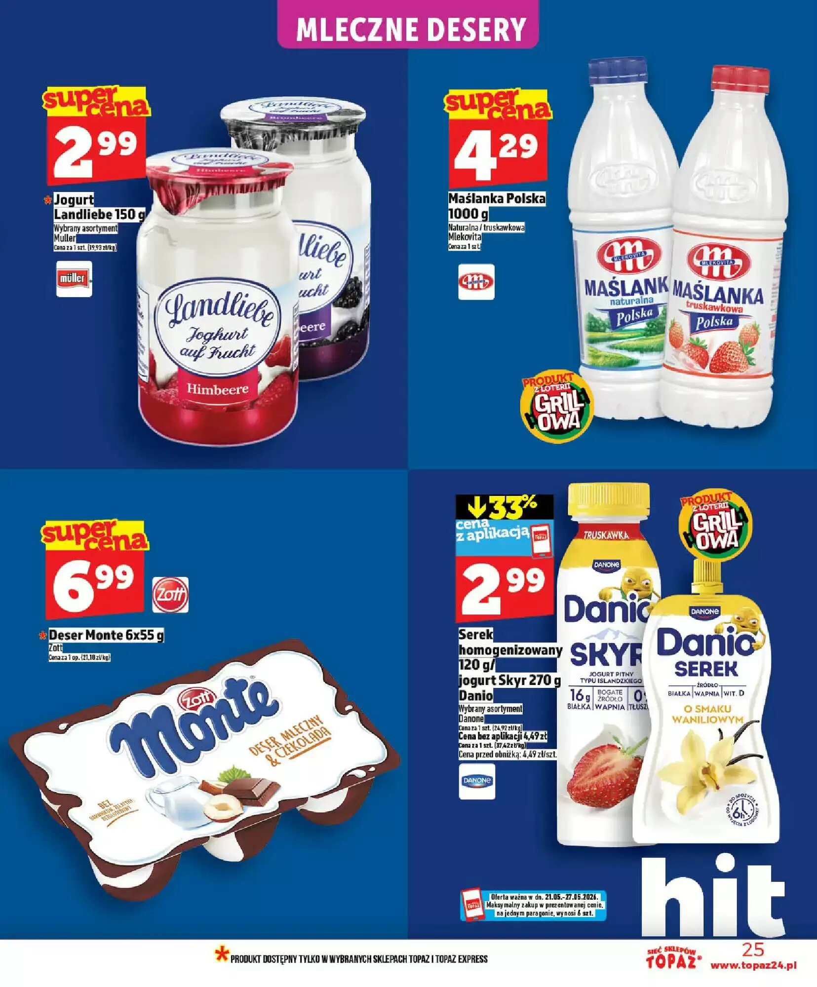 Gazetka promocyjna Topaz  ważna od 21.05.2026 - Strona 25.