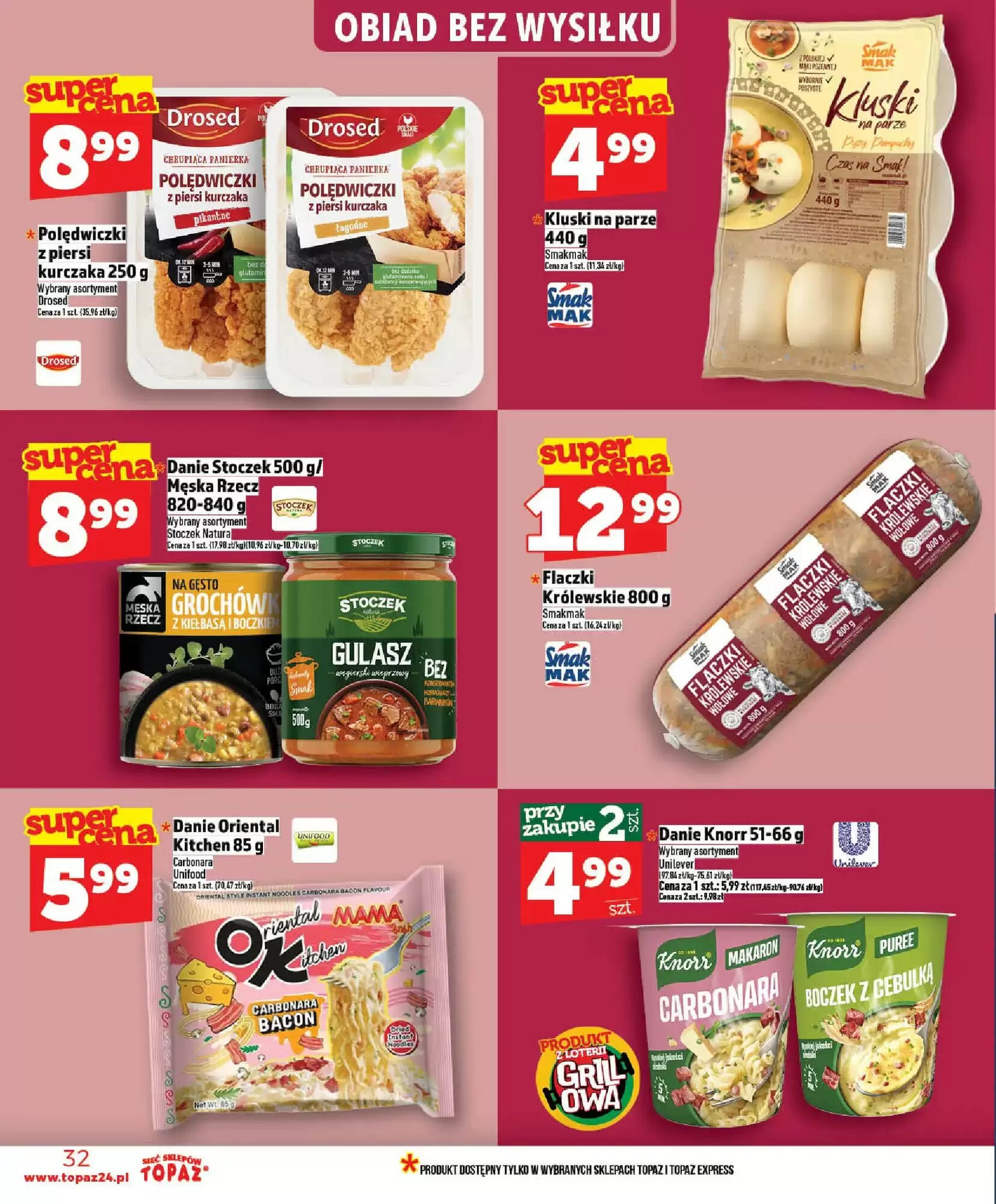 Gazetka promocyjna Topaz  ważna od 21.05.2026 - Strona 32.