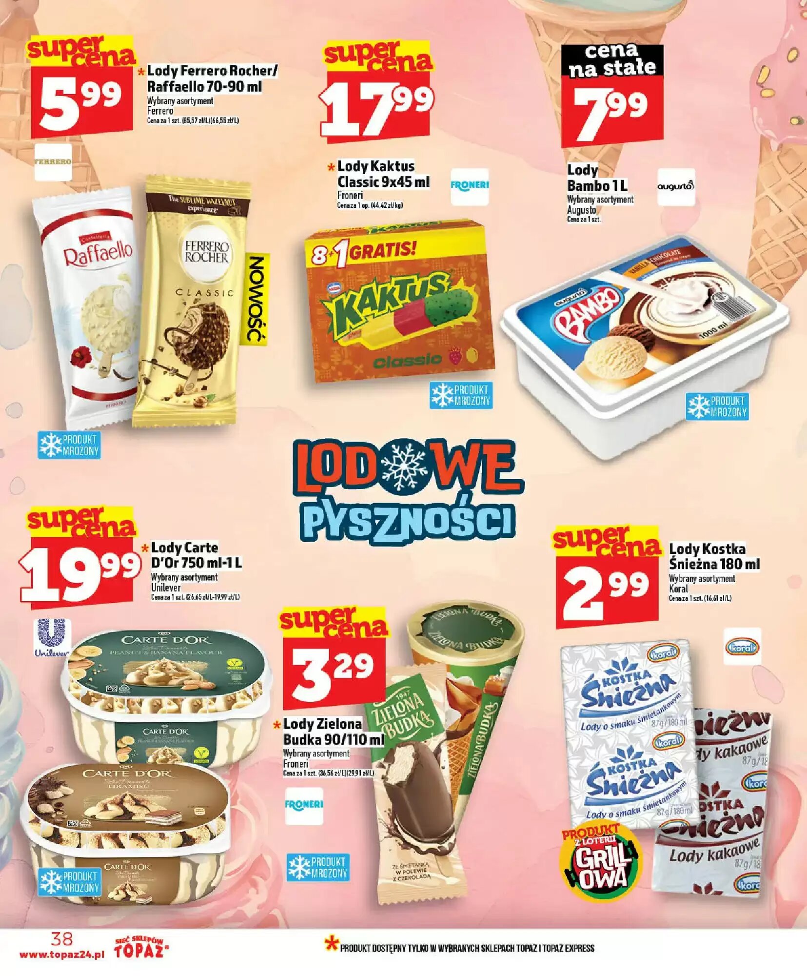 Gazetka promocyjna Topaz  ważna od 21.05.2026 - Strona 38.