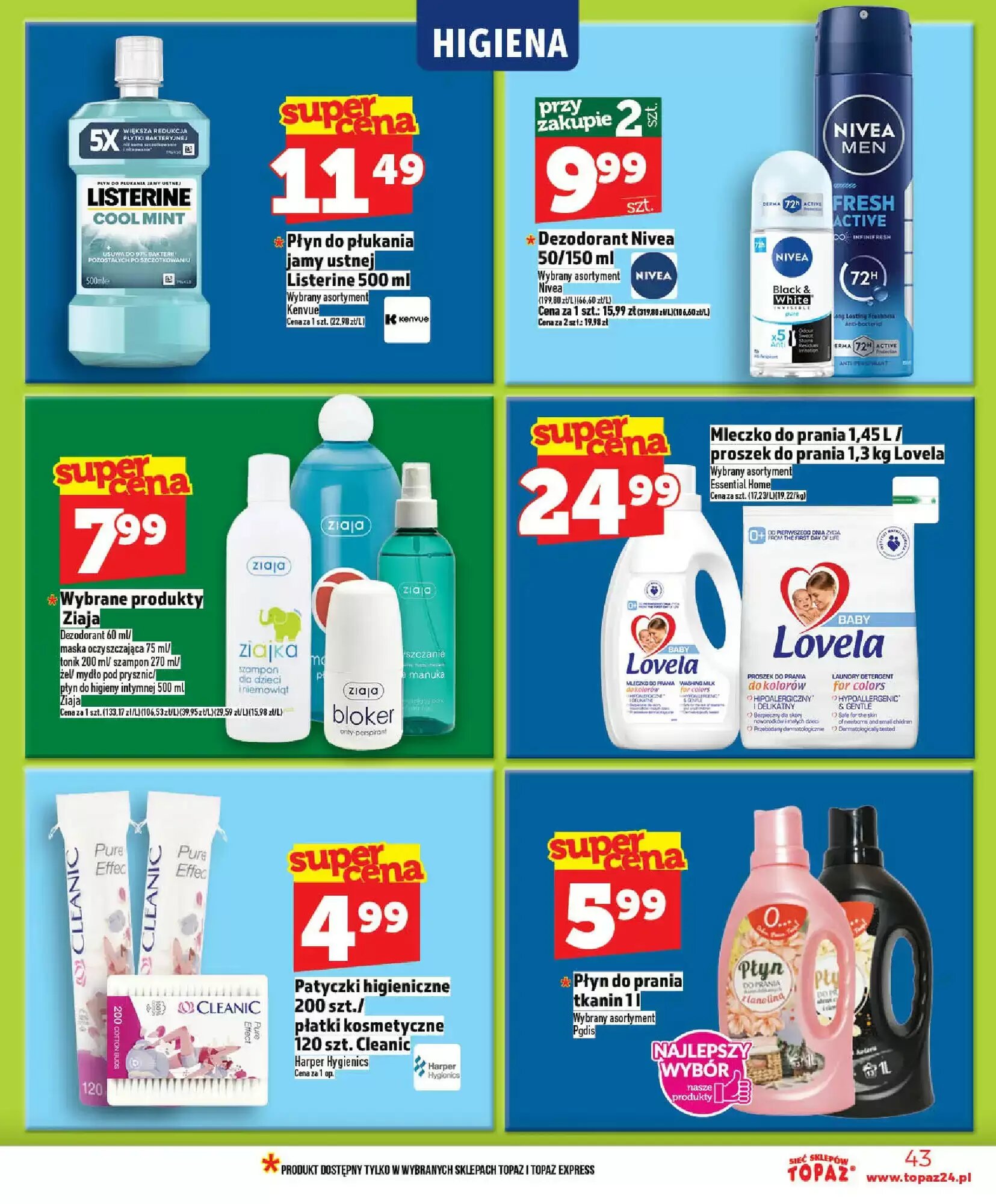 Gazetka promocyjna Topaz  ważna od 21.05.2026 - Strona 43.