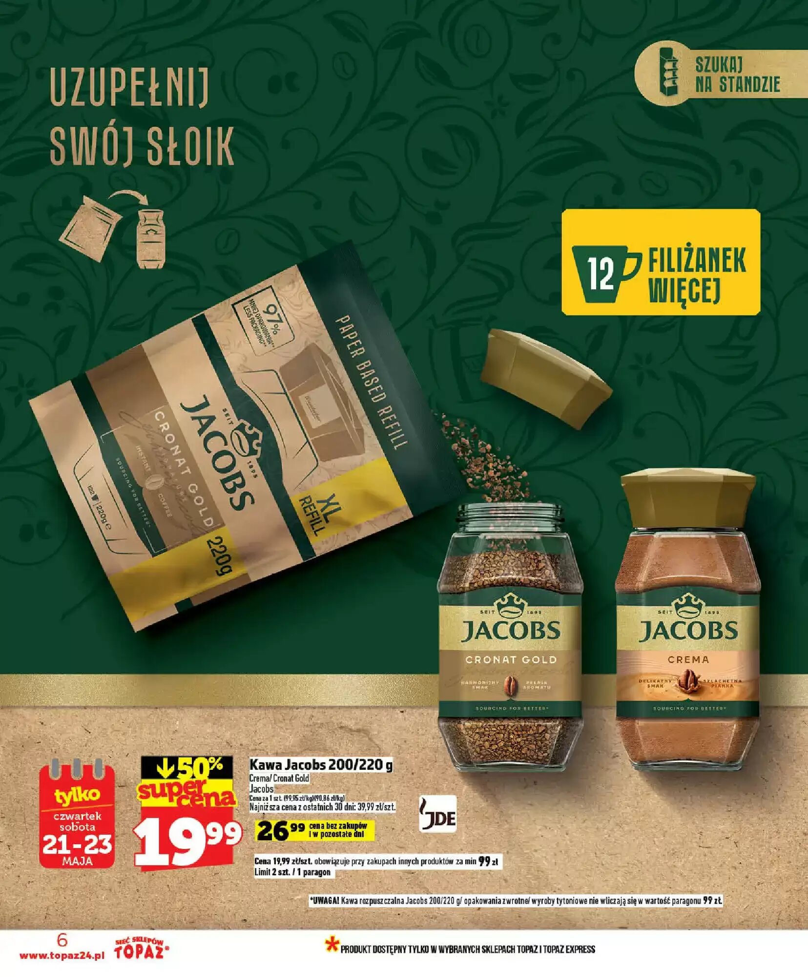 Gazetka promocyjna Topaz  ważna od 21.05.2026 - Strona 6.