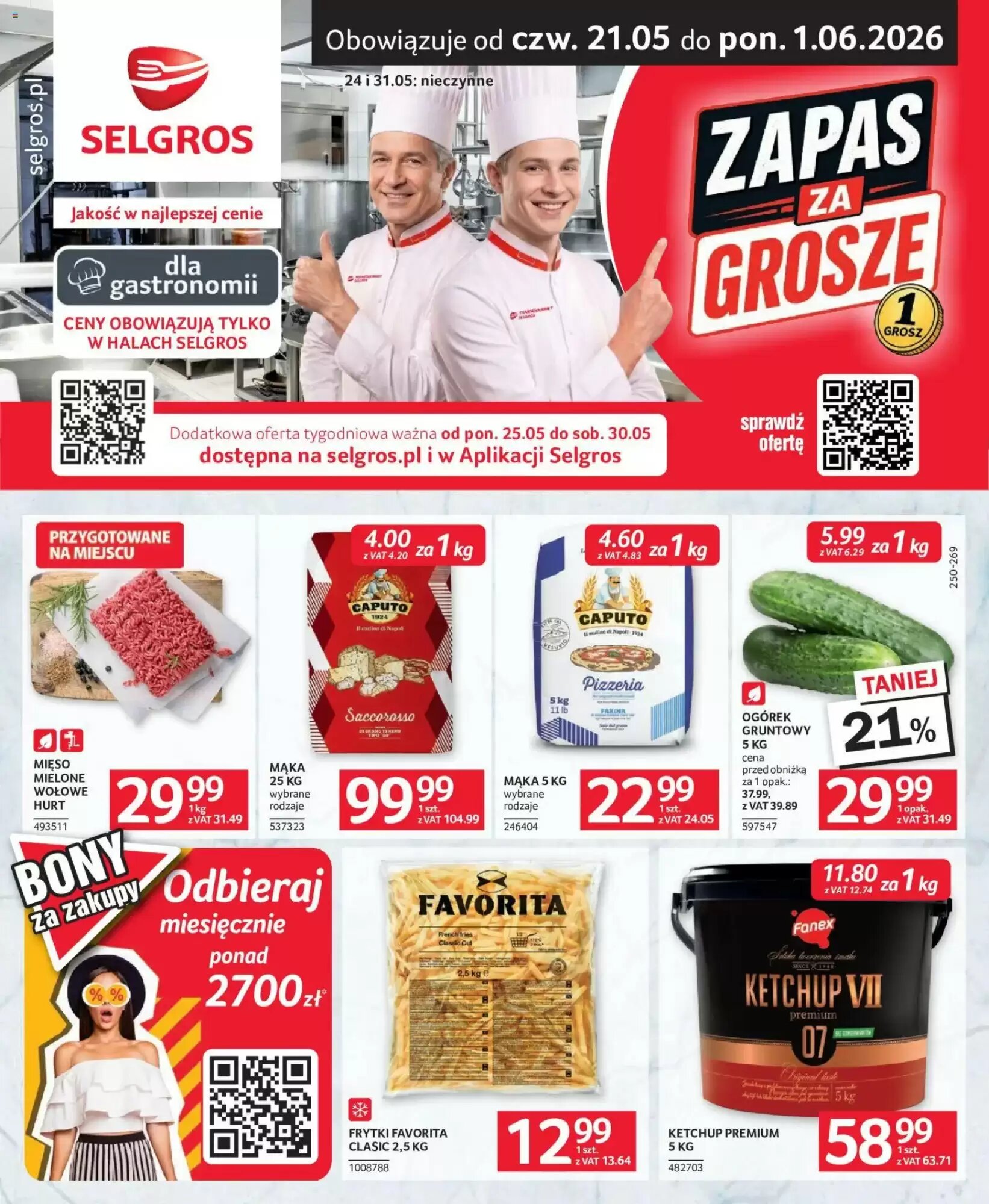 Gazetka promocyjna Selgros  ważna od 21.05.2026 - Strona 1.