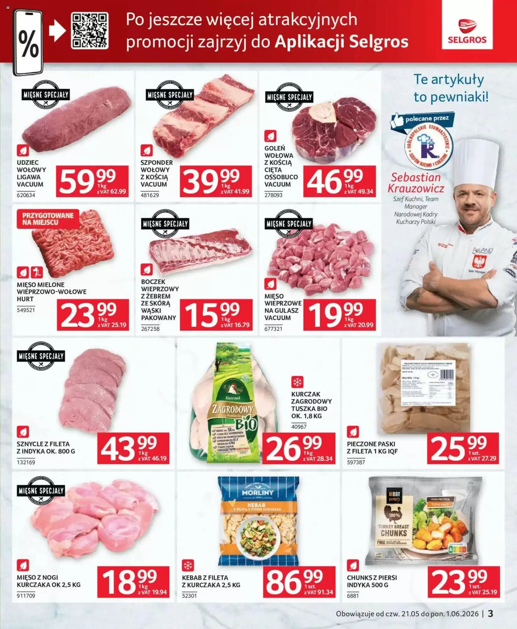 Gazetka promocyjna Selgros  ważna od 21.05.2026 - Strona 3.