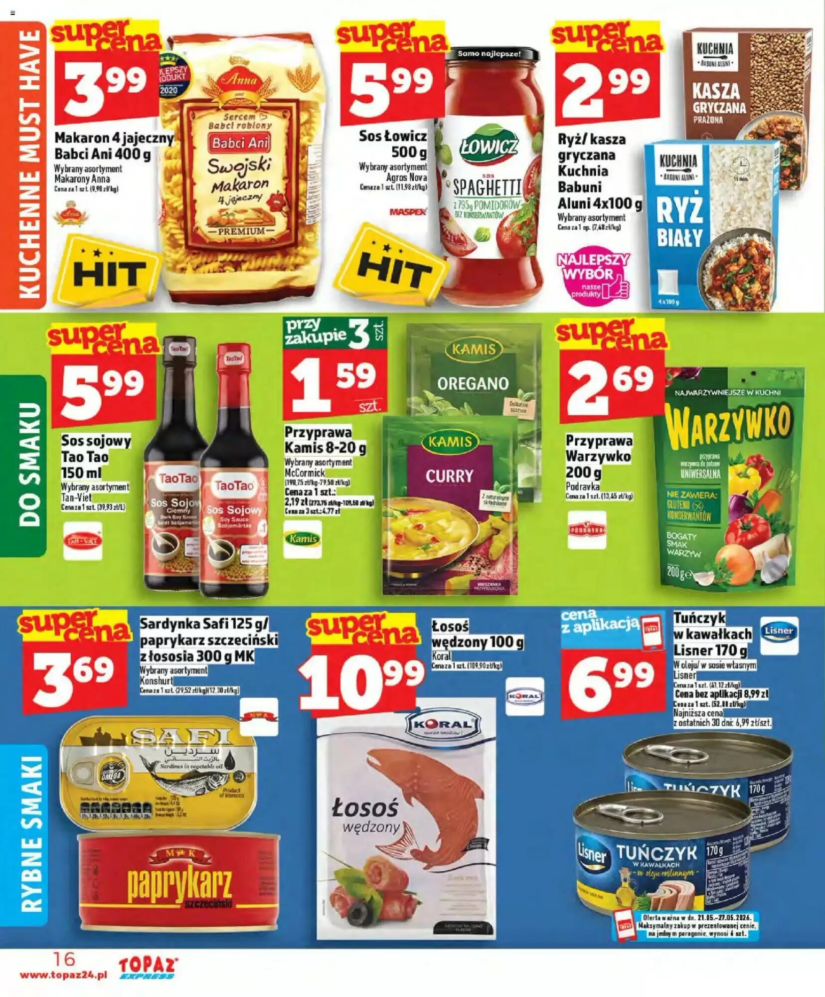 Gazetka promocyjna Topaz Express  ważna od 21.05.2026 - Strona 16.