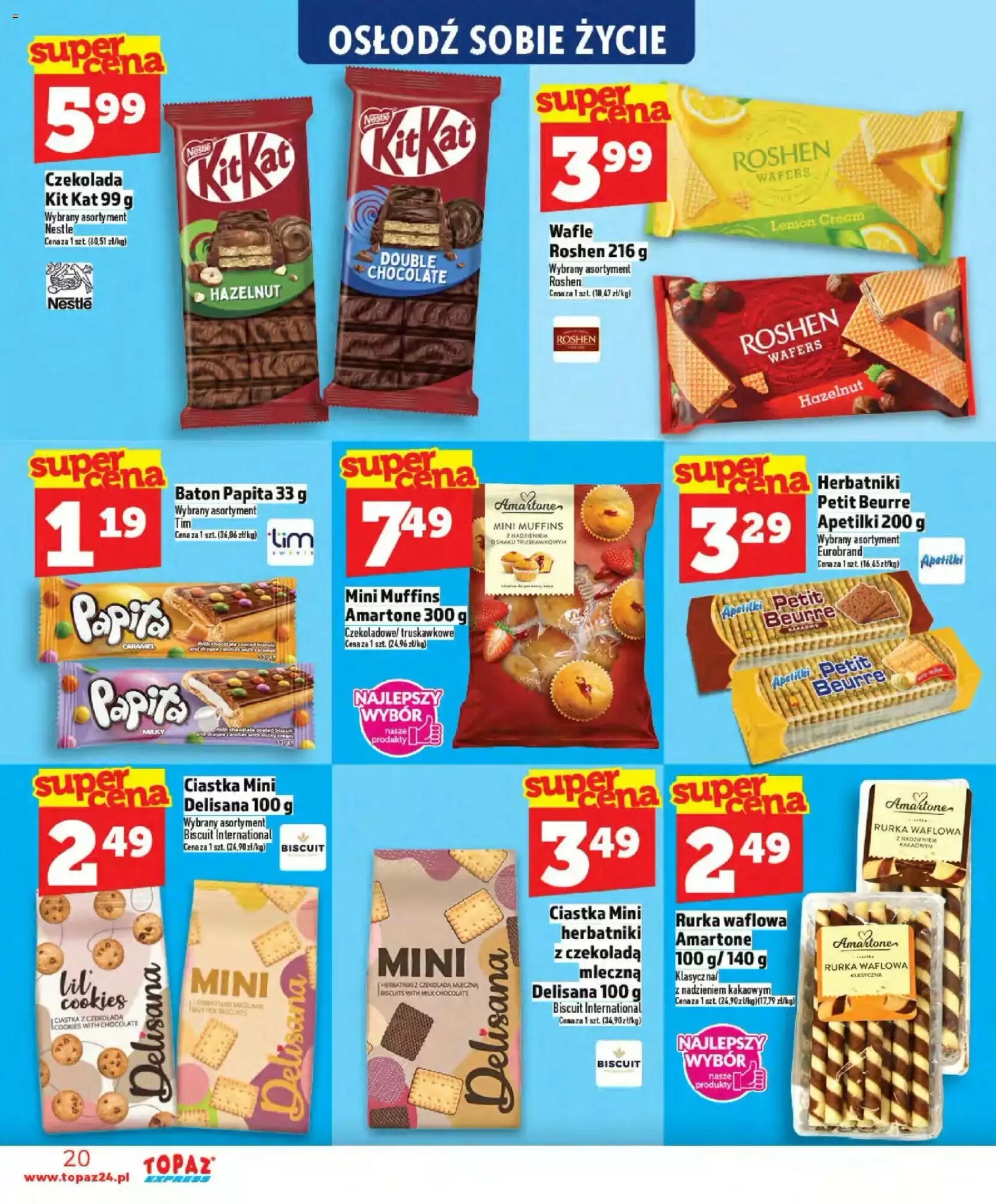 Gazetka promocyjna Topaz Express  ważna od 21.05.2026 - Strona 20.