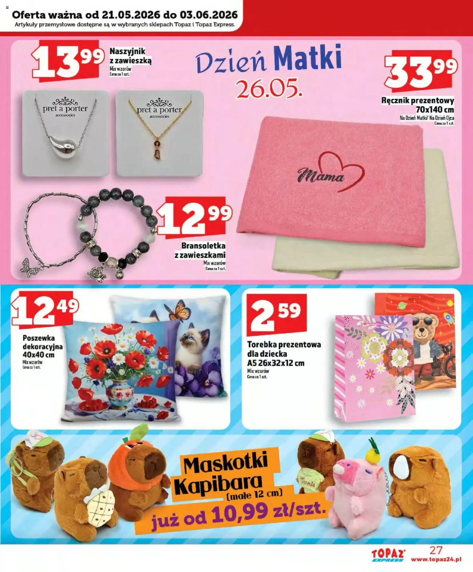 Gazetka promocyjna Topaz Express  ważna od 21.05.2026 - Strona 27.