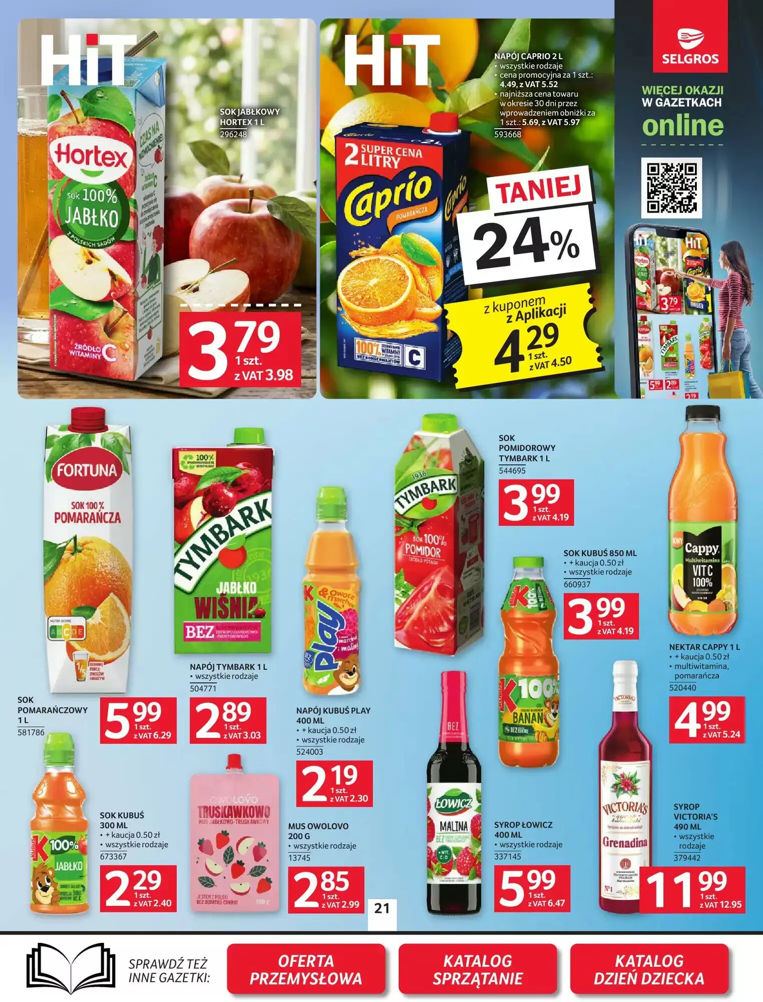 Gazetka promocyjna Selgros  ważna od 21.05.2026 - Strona 21.