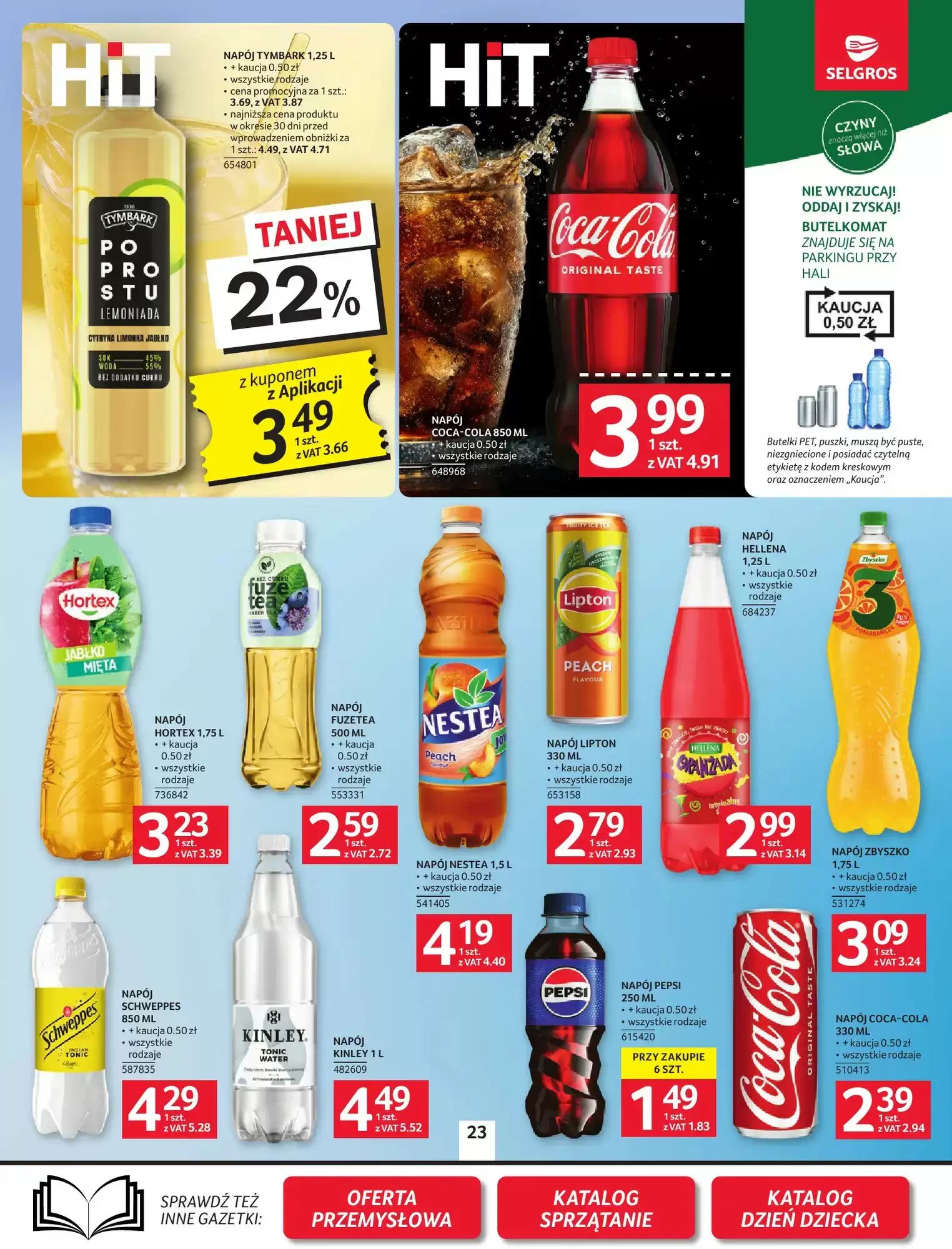 Gazetka promocyjna Selgros  ważna od 21.05.2026 - Strona 23.