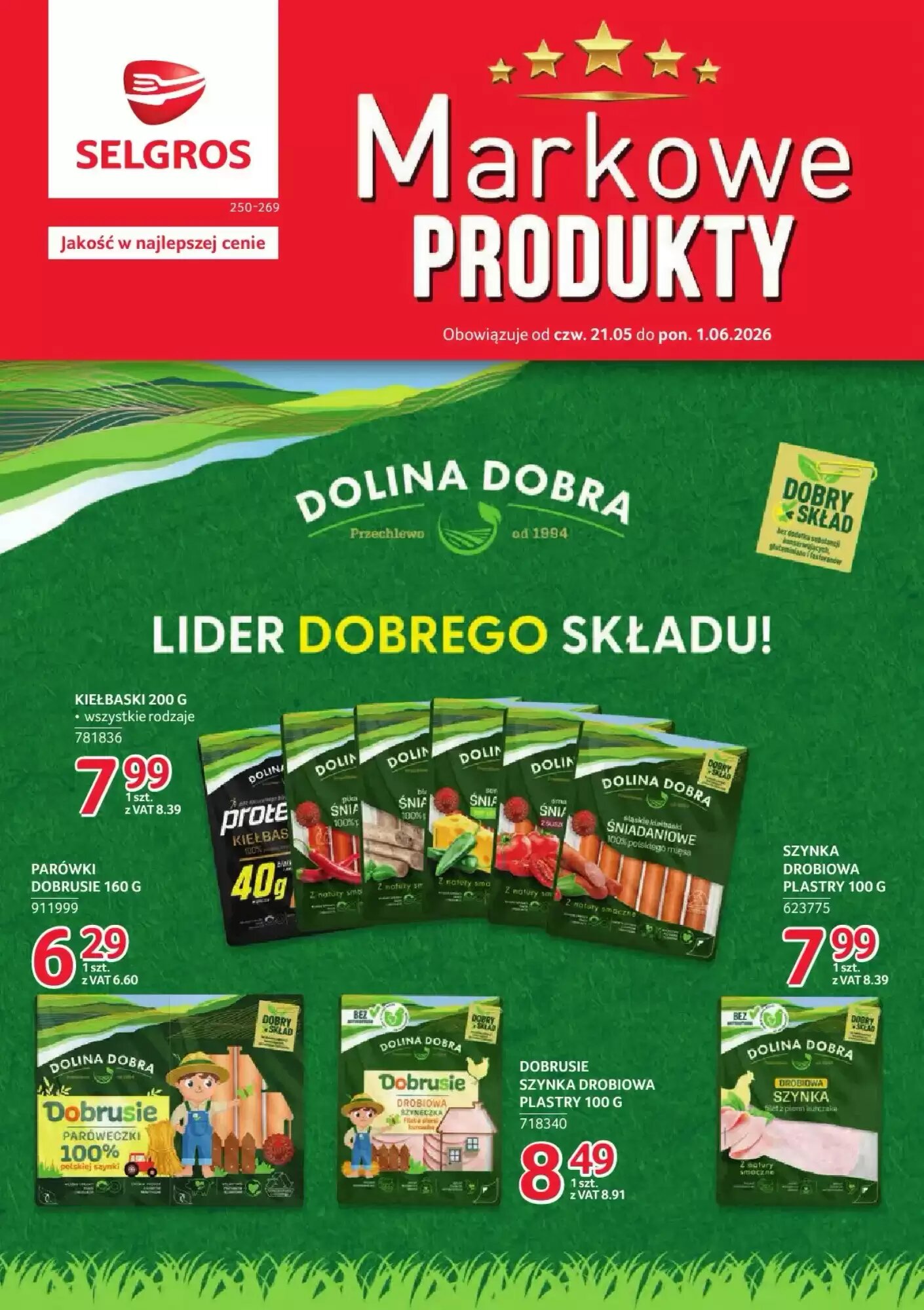 Gazetka promocyjna Selgros  ważna od 21.05.2026 - Strona 1.