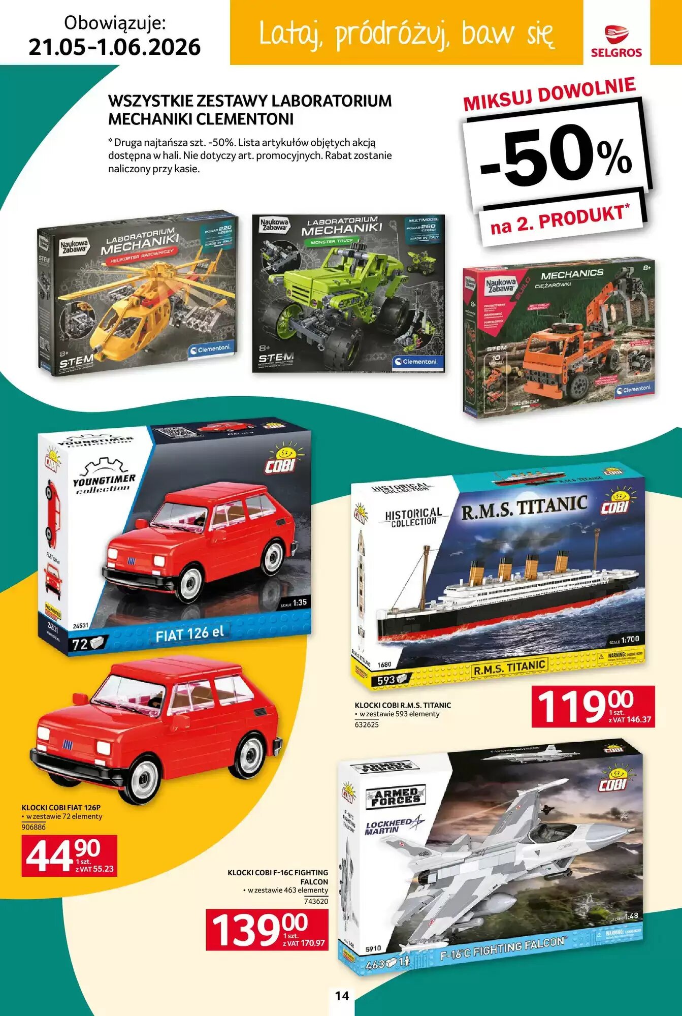 Gazetka promocyjna Selgros  ważna od 21.05.2026 - Strona 14.