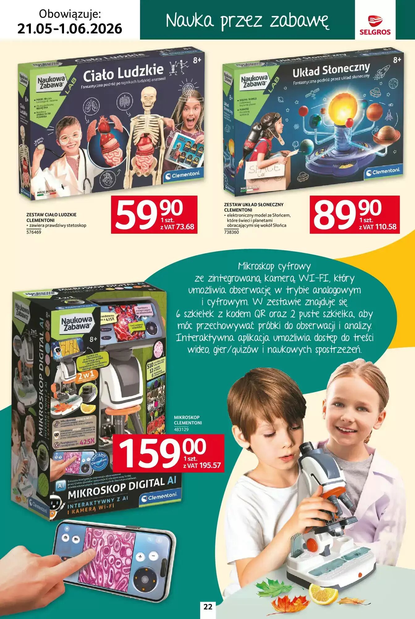 Gazetka promocyjna Selgros  ważna od 21.05.2026 - Strona 22.