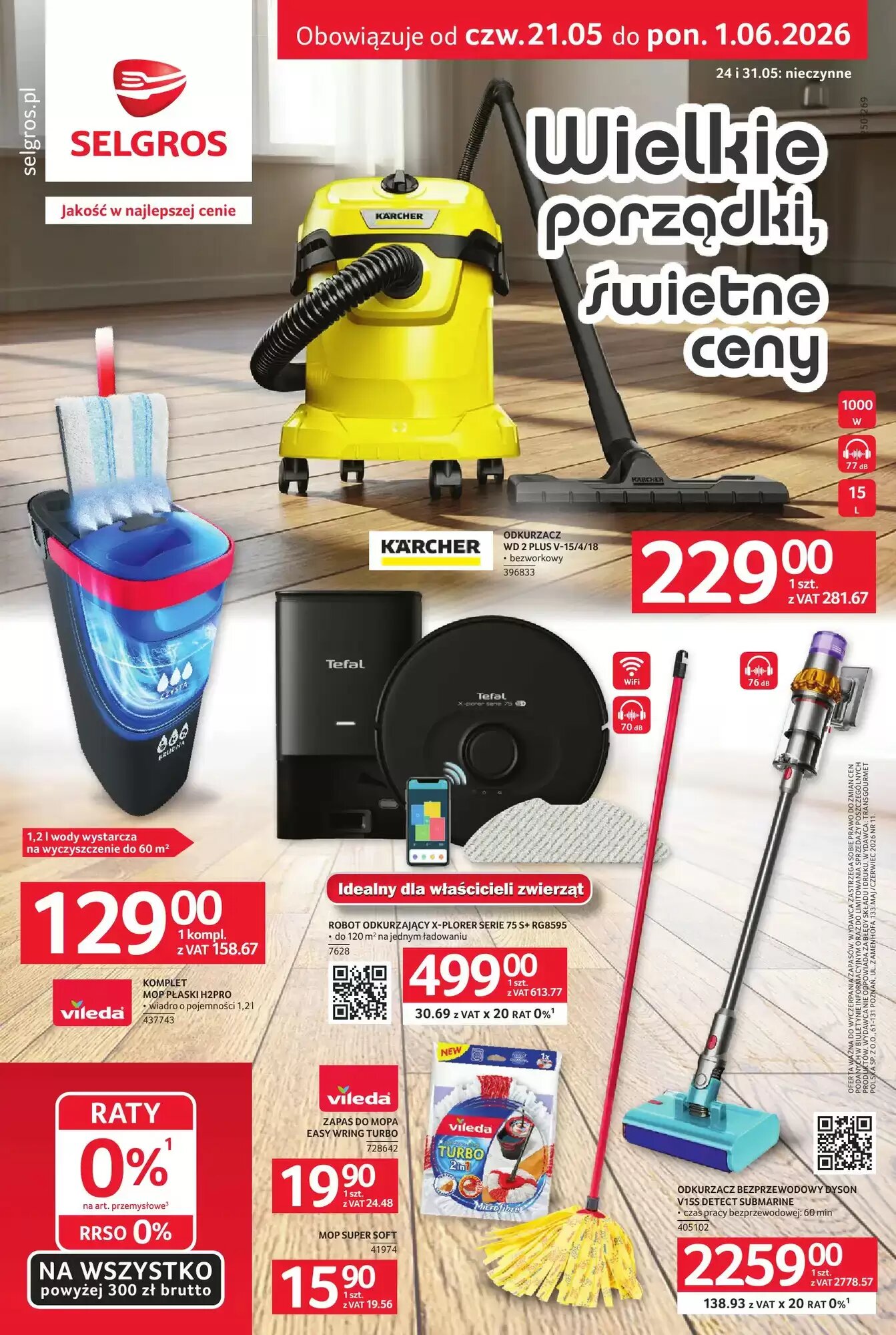 Gazetka promocyjna Selgros  ważna od 21.05.2026 - Strona 1.