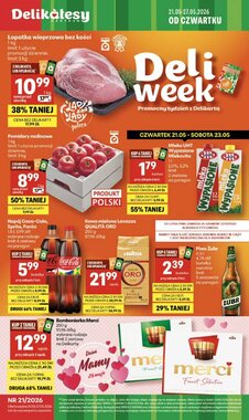 Gazetka promocyjna Delikatesy Centrum ważna od 21.05.2026
