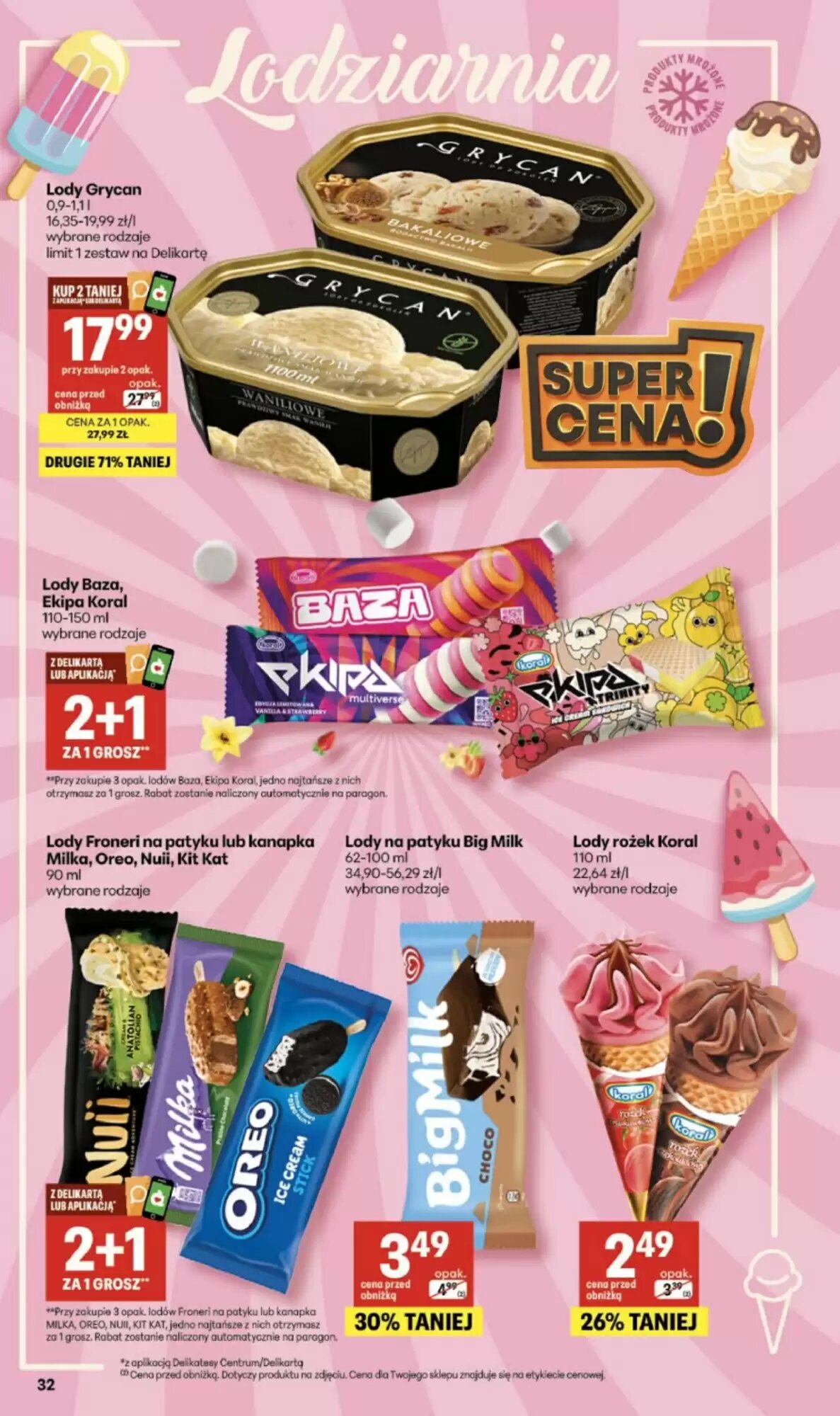 Gazetka promocyjna Delikatesy Centrum  ważna od 21.05.2026 - Strona 32.