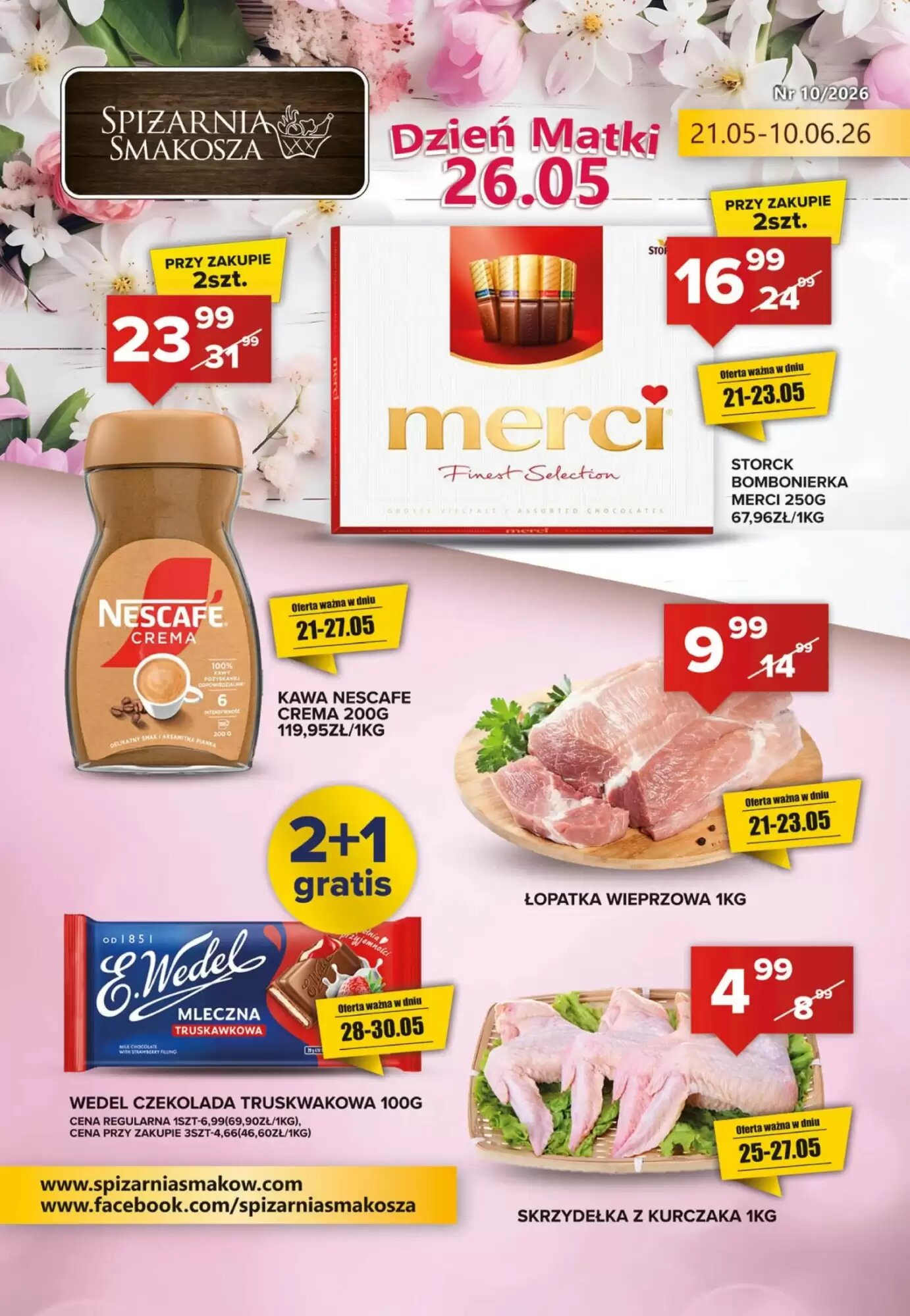 Gazetka promocyjna Spiżarnia Smakosza  ważna od 21.05.2026 - Strona 1.
