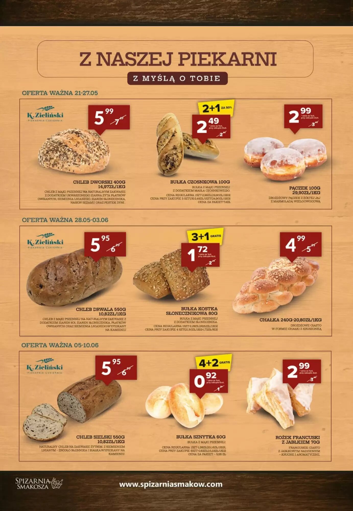 Gazetka promocyjna Spiżarnia Smakosza  ważna od 21.05.2026 - Strona 6.