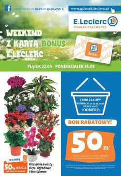 Gazetka promocyjna E.Leclerc  ważna od 22.05.2026