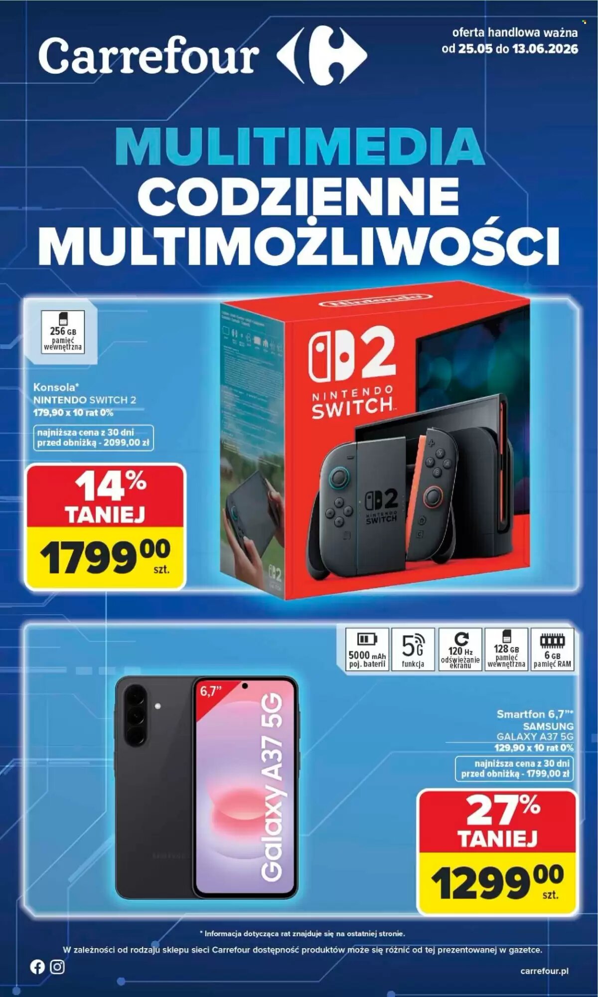 Gazetka promocyjna Carrefour  ważna od 25.05.2026 - Strona 1.