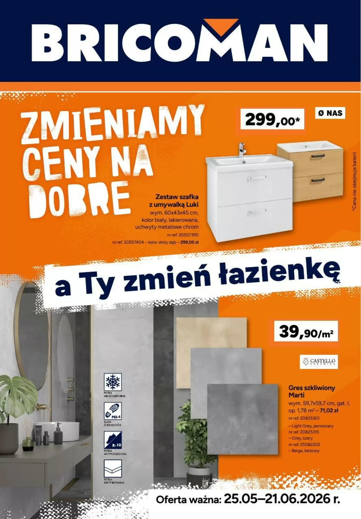 Gazetka promocyjna Bricoman  ważna od 25.05.2026 - Strona 1.