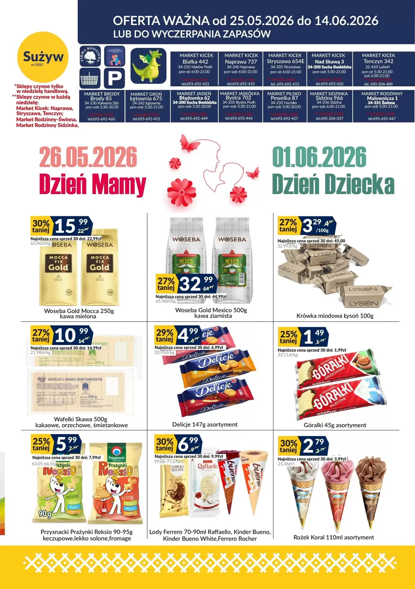 Gazetka promocyjna Sużyw  ważna od 25.05.2026 - Strona 1.