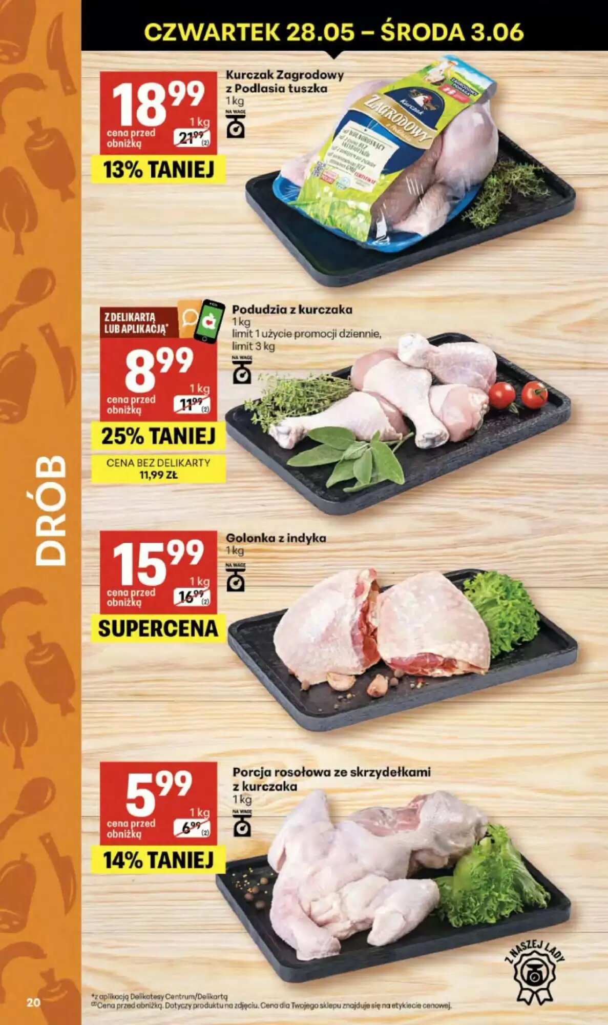 Gazetka promocyjna Delikatesy Centrum  ważna od 28.05.2026 - Strona 20.