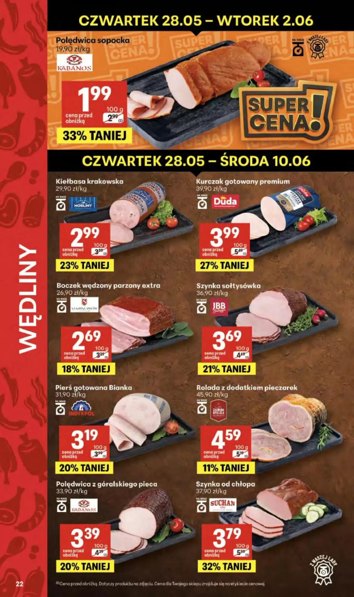 Gazetka promocyjna Delikatesy Centrum  ważna od 28.05.2026 - Strona 22.