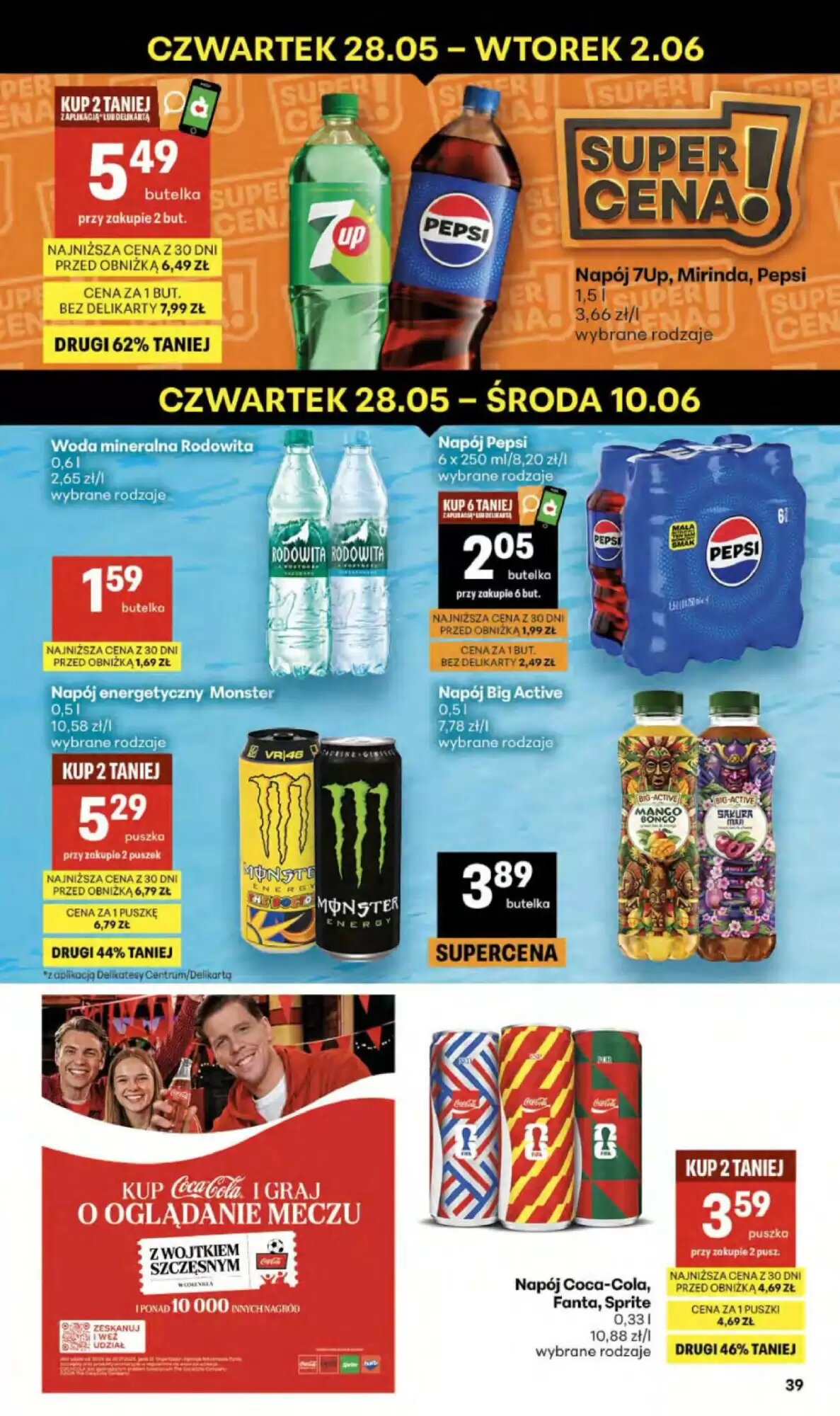 Gazetka promocyjna Delikatesy Centrum  ważna od 28.05.2026 - Strona 39.