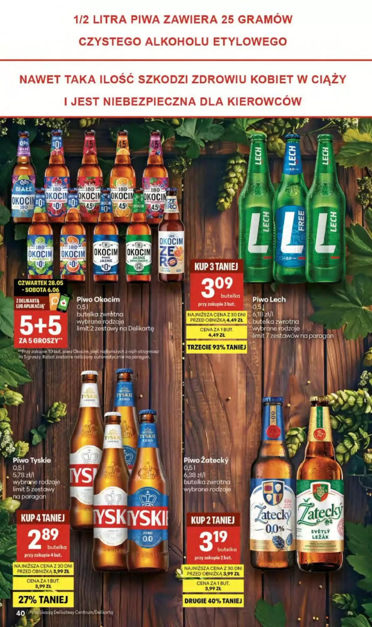 Gazetka promocyjna Delikatesy Centrum  ważna od 28.05.2026 - Strona 40.