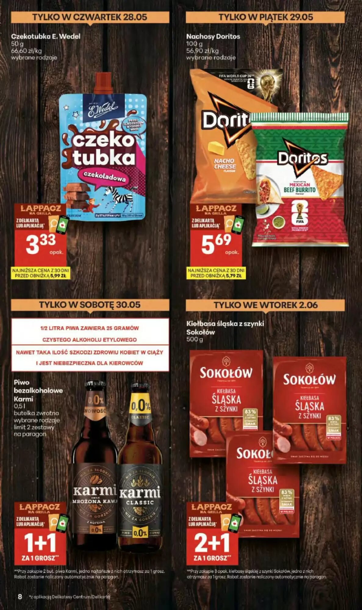 Gazetka promocyjna Delikatesy Centrum  ważna od 28.05.2026 - Strona 8.