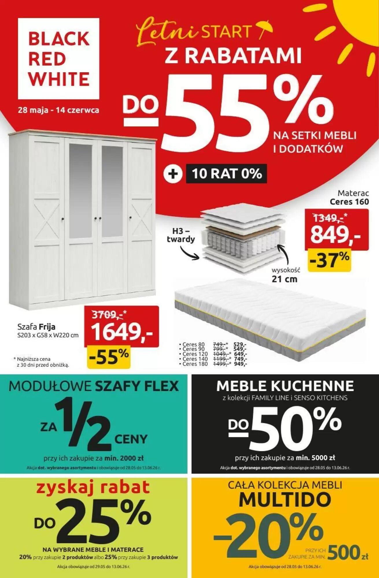 Gazetka promocyjna Black Red White  ważna od 28.05.2026 - Strona 1.
