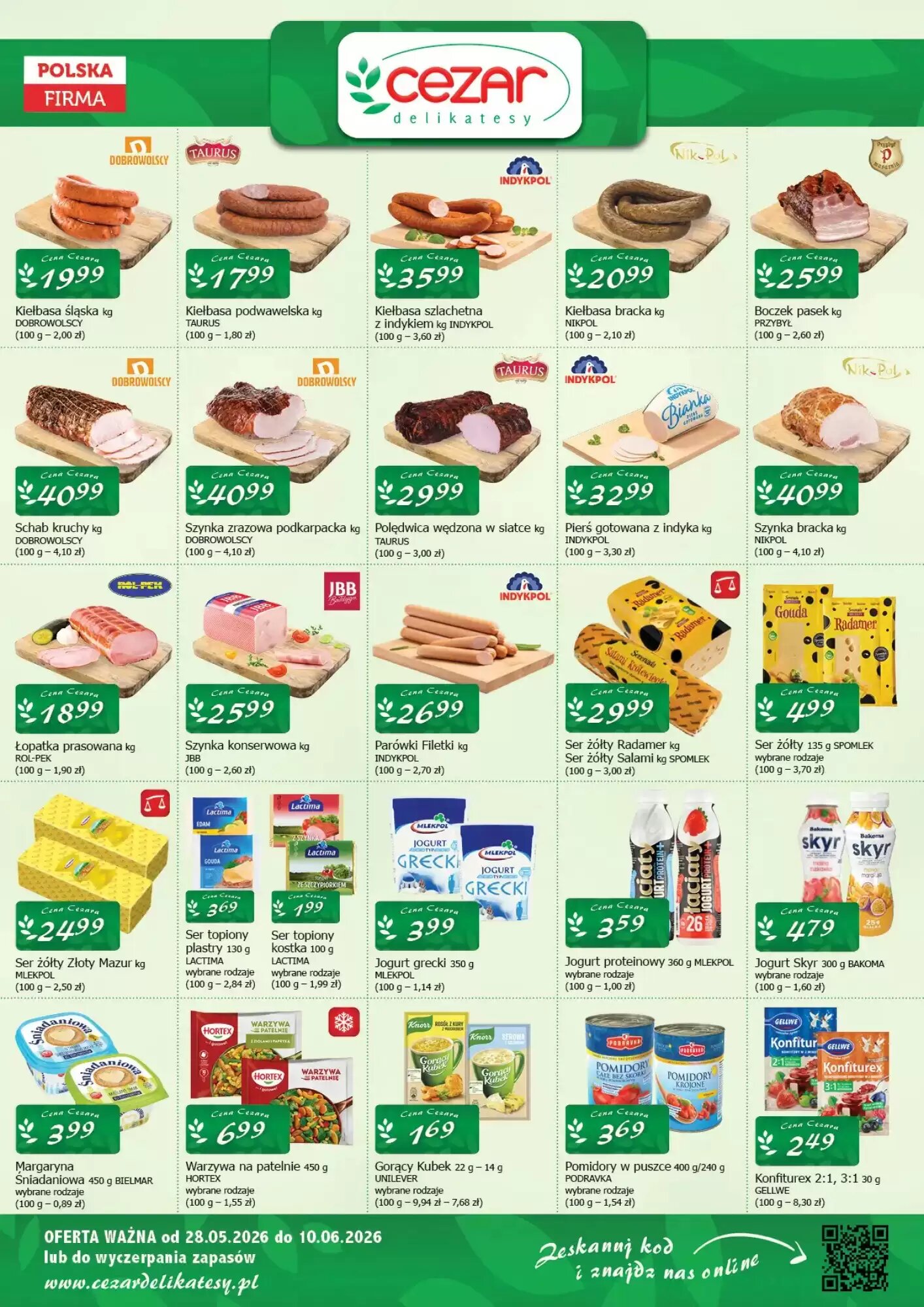 Gazetka promocyjna Cezar Delikatesy  ważna od 28.05.2026 - Strona 2.