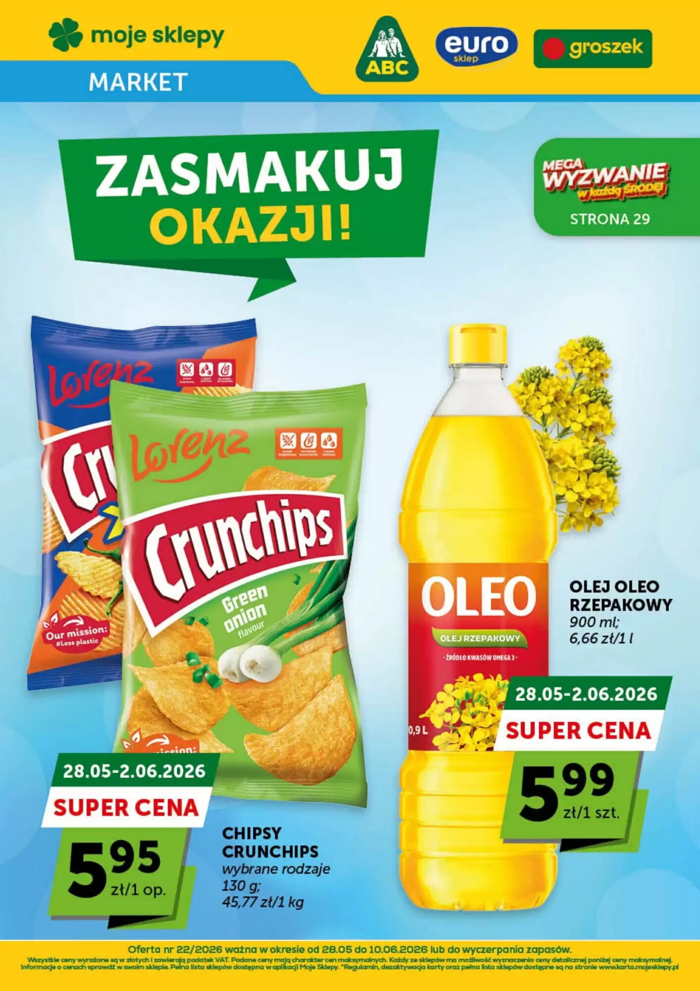 Gazetka promocyjna Groszek  ważna od 28.05.2026 - Strona 1.