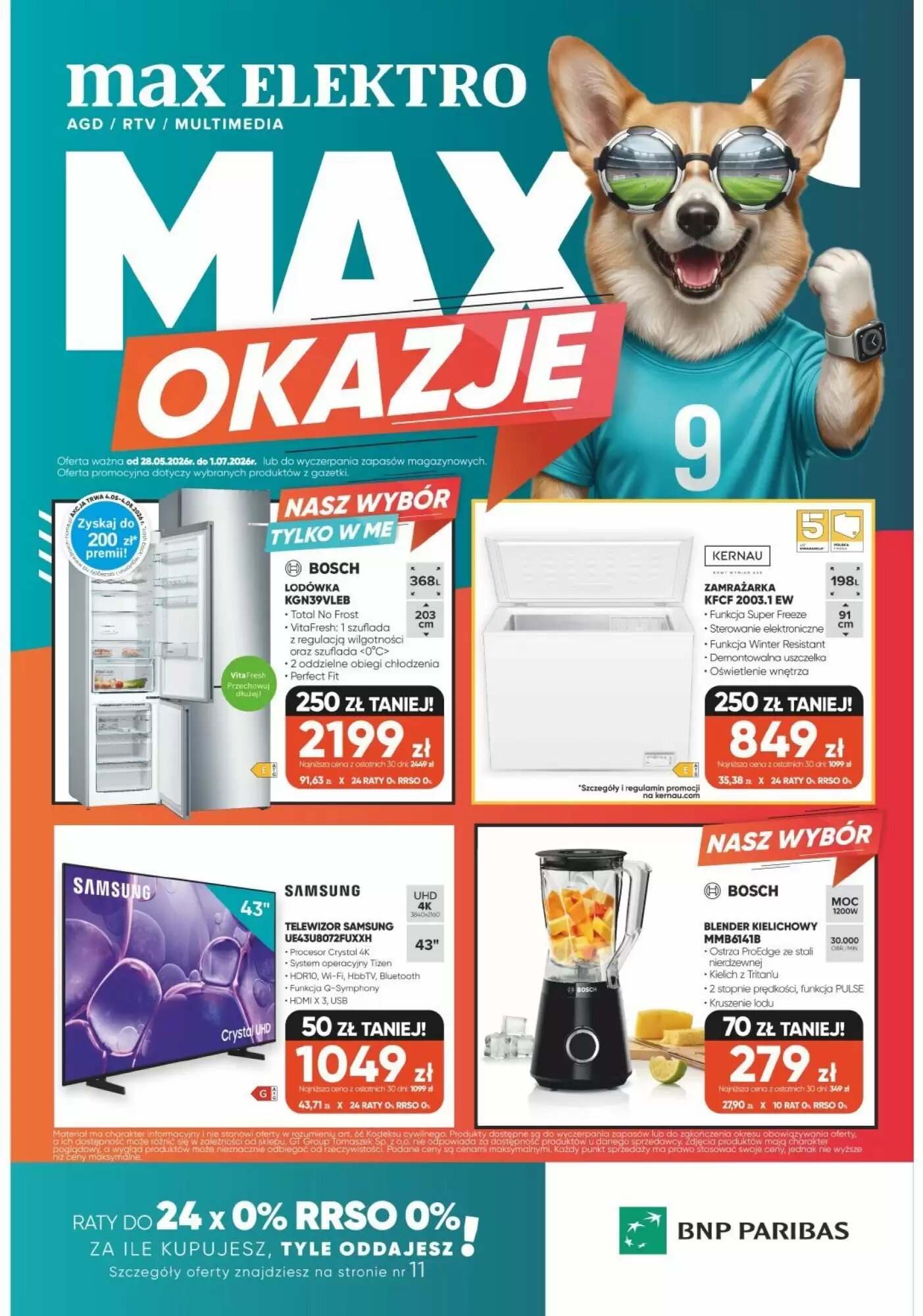 Gazetka promocyjna Max Elektro  ważna od 28.05.2026 - Strona 1.