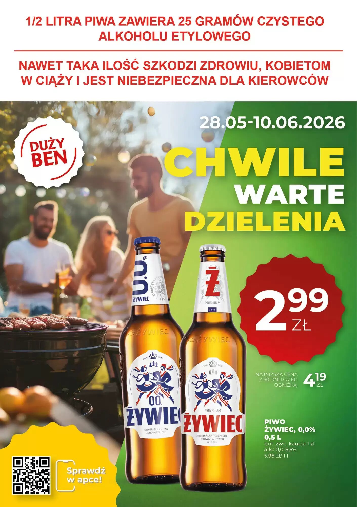 Gazetka promocyjna Duży Ben  ważna od 28.05.2026 - Strona 1.