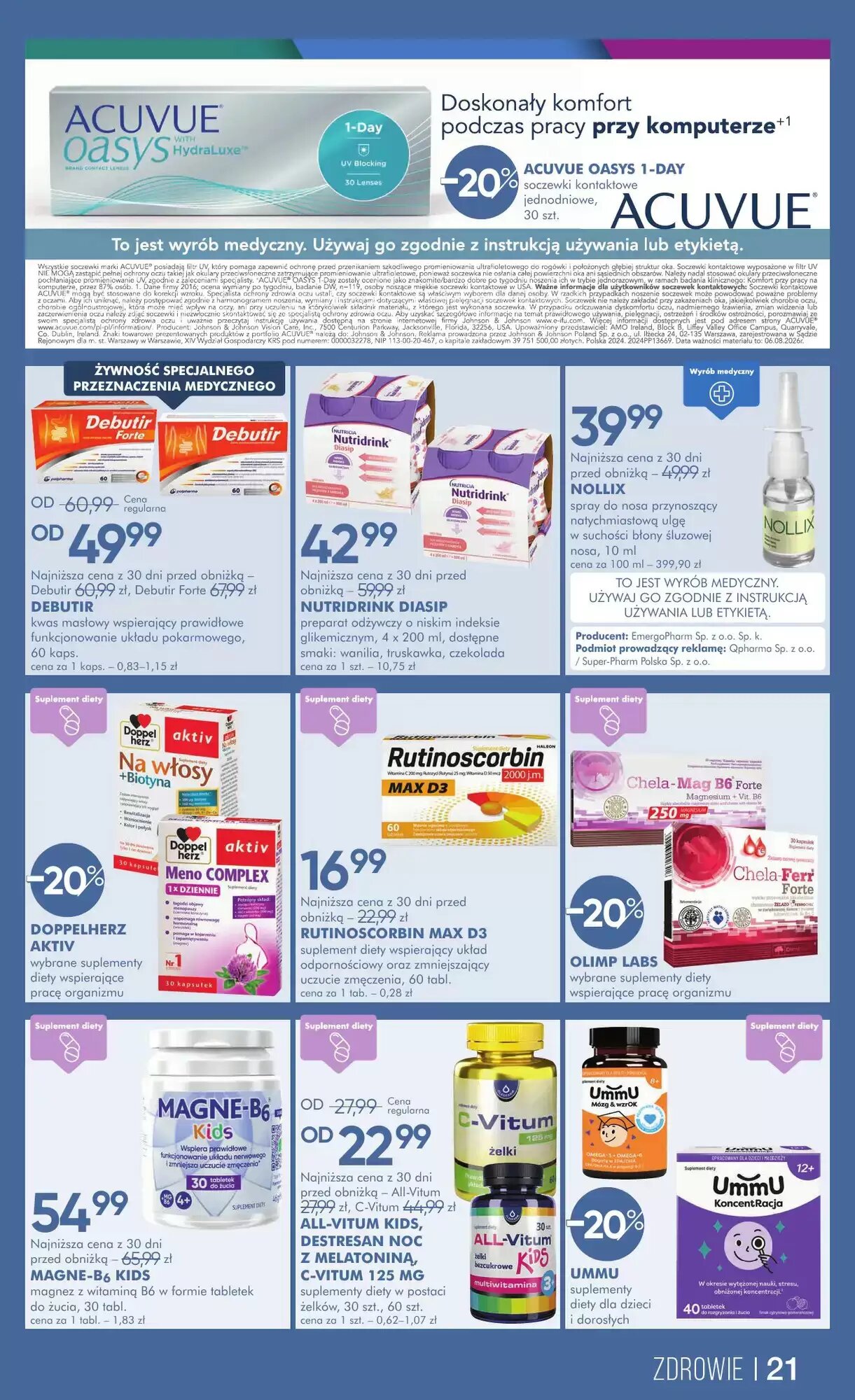 Gazetka promocyjna SuperPharm  ważna od 30.05.2026 - Strona 21.