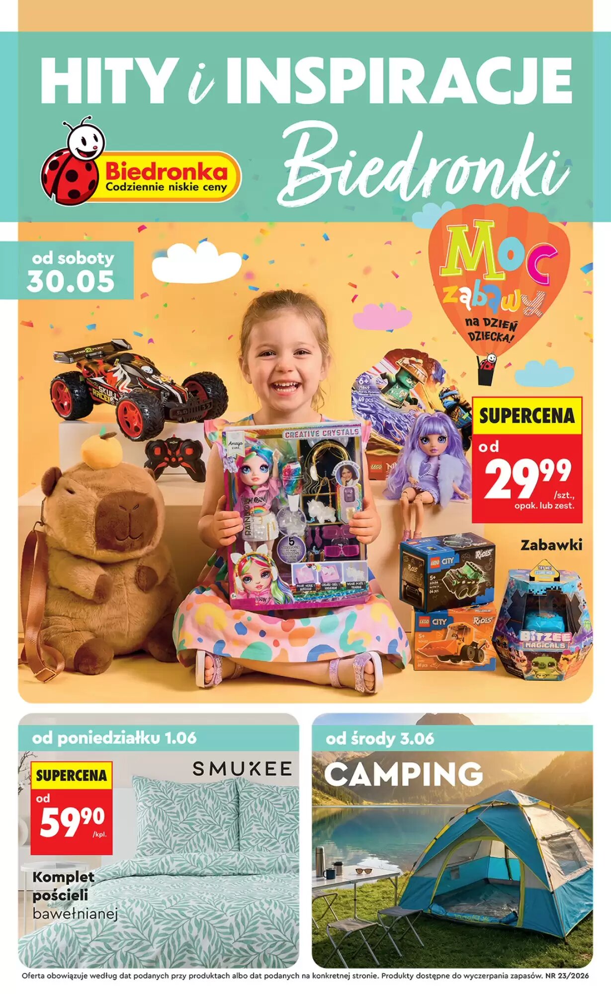 Gazetka promocyjna Biedronka  ważna od 30.05.2026 - Strona 1.