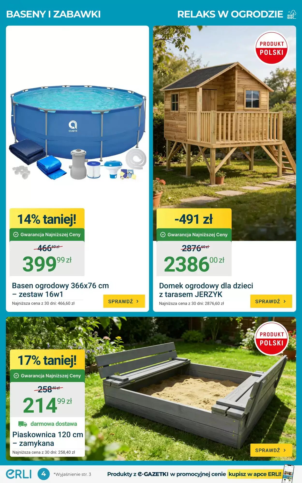 Gazetka promocyjna ERLI  ważna od 01.06.2026 - Strona 4.