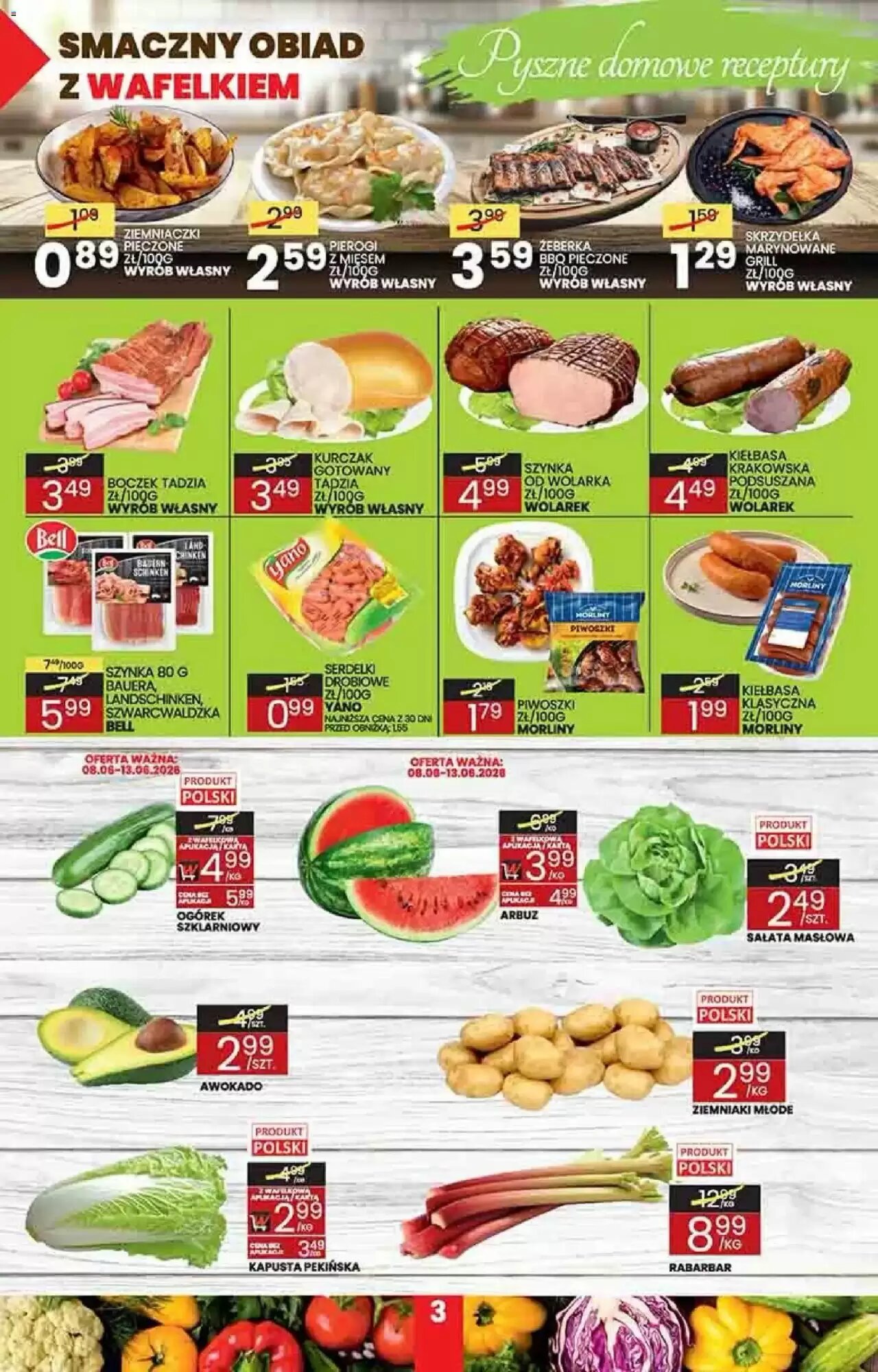 Gazetka promocyjna Wafelek  ważna od 01.06.2026 - Strona 3.