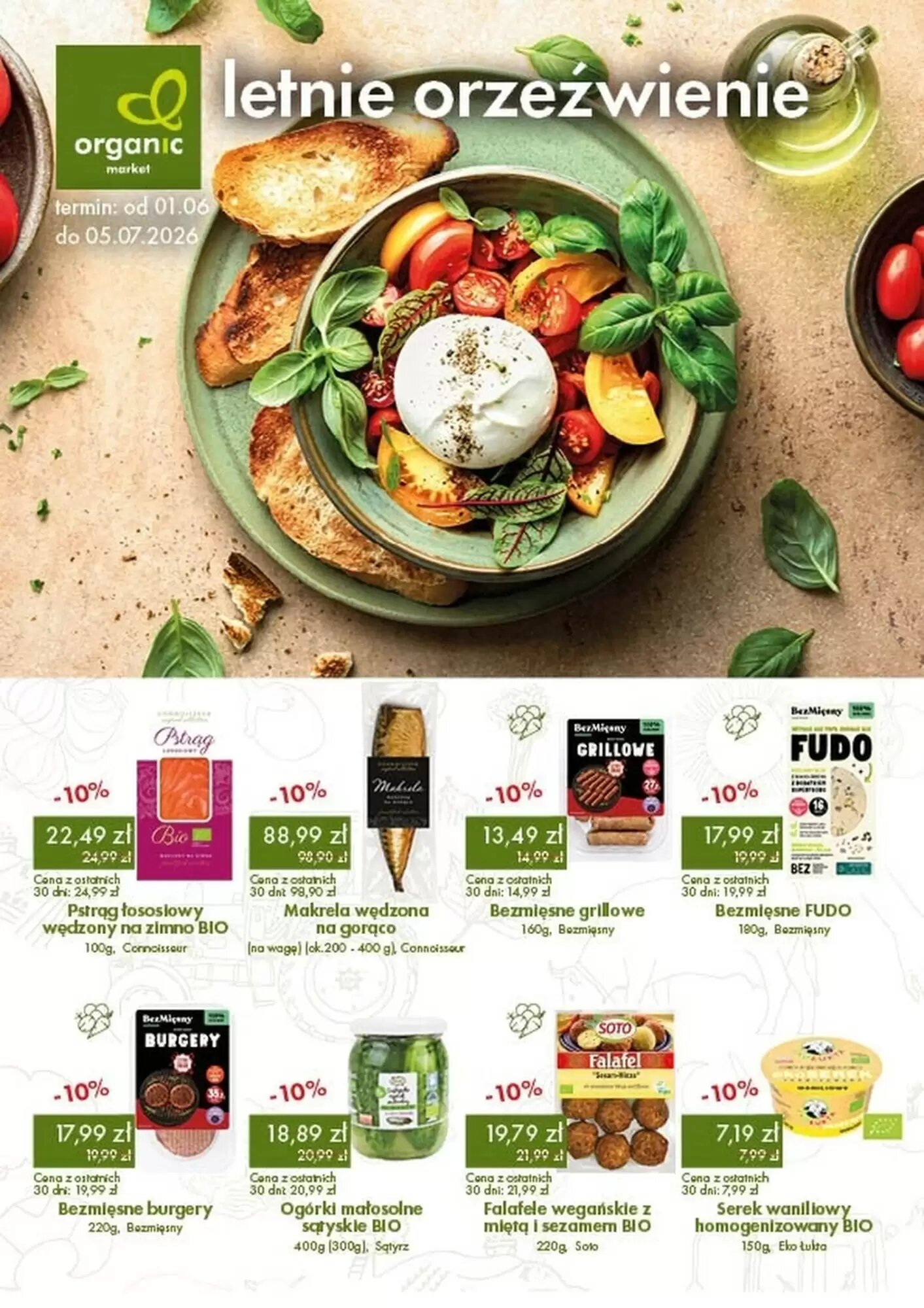 Gazetka promocyjna Organic Farma Zdrowia  ważna od 01.06.2026 - Strona 1.