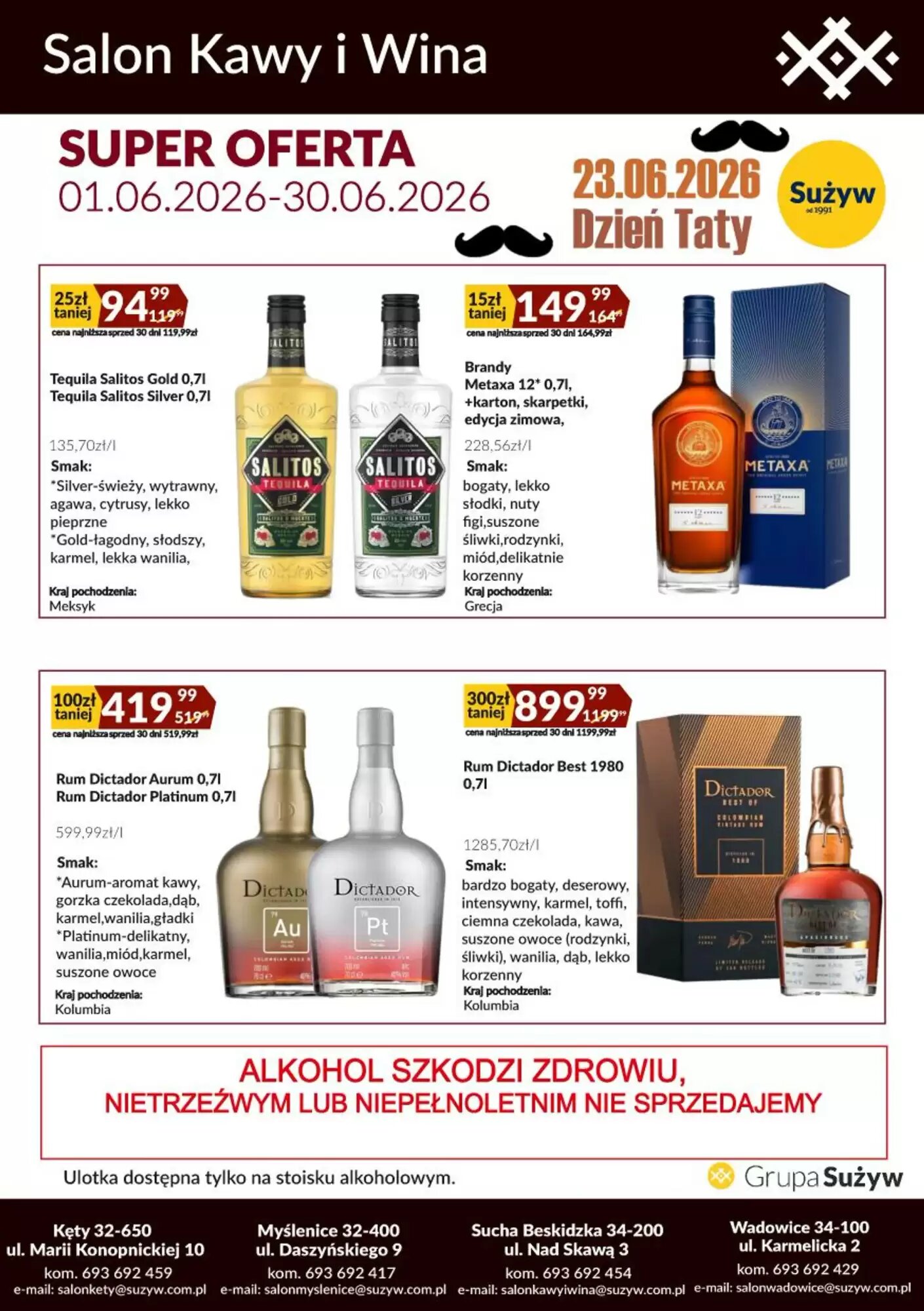 Gazetka promocyjna Sużyw  ważna od 01.06.2026 - Strona 1.