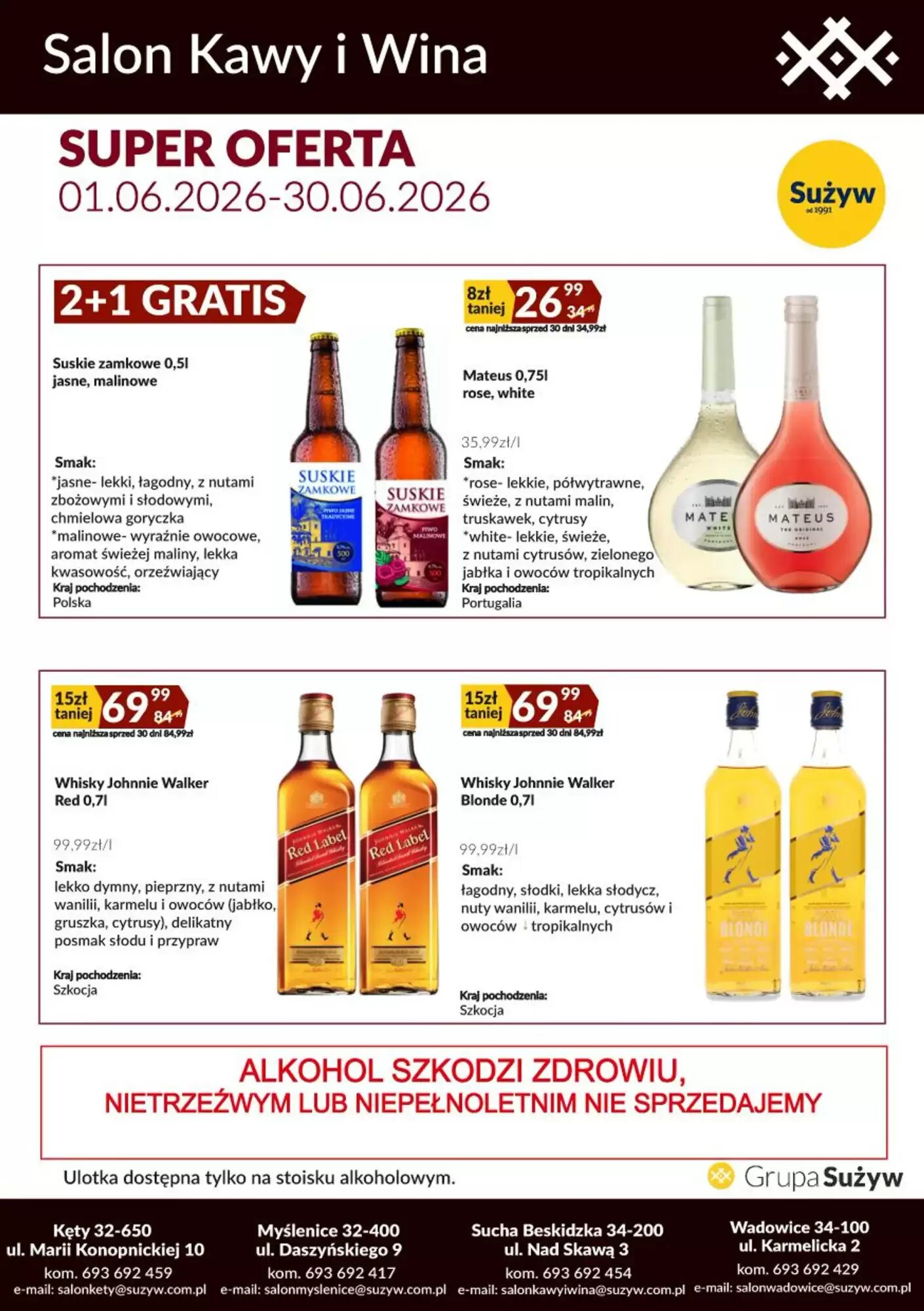 Gazetka promocyjna Sużyw  ważna od 01.06.2026 - Strona 4.