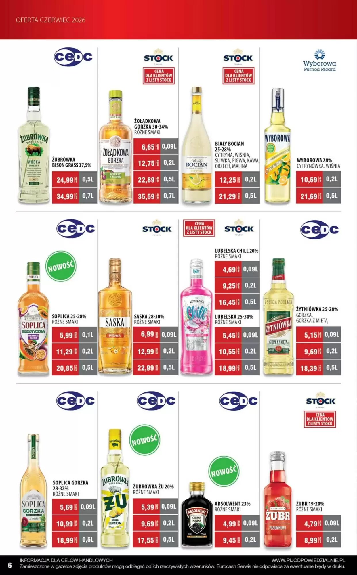 Gazetka promocyjna Eurocash  ważna od 01.06.2026 - Strona 6.