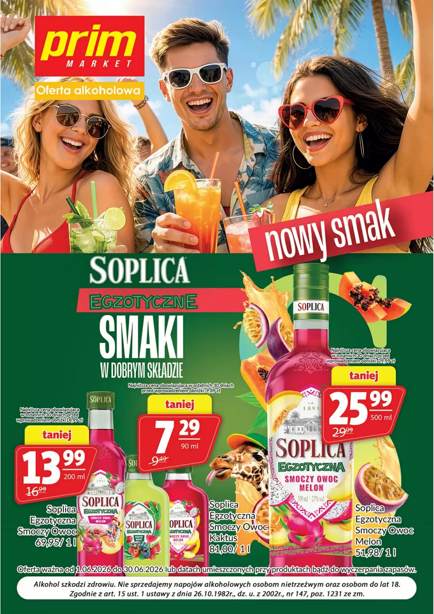 Gazetka promocyjna Prim Market  ważna od 01.06.2026 - Strona 1.