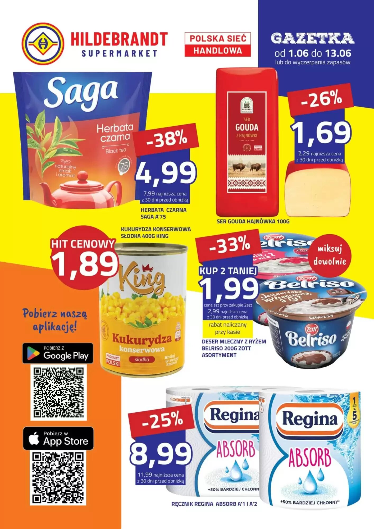 Gazetka promocyjna Hildebrandt  ważna od 01.06.2026 - Strona 1.